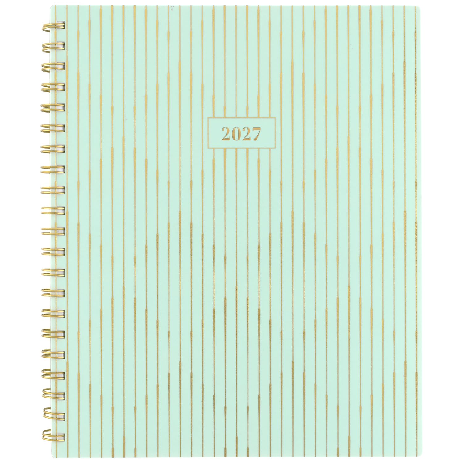 Mead Cambridge Glimmer 2027 Weekly Monthly Planner, Large, 8 1/2in x 11in