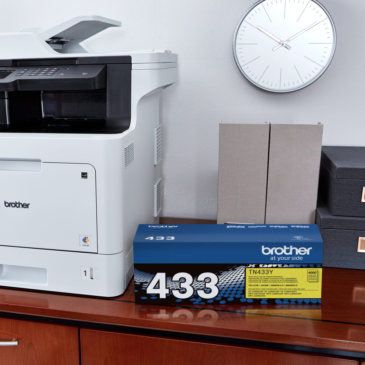 Brother TN-433 Yellow High Yield Toner Cartridge, TN-433Y - Image 5