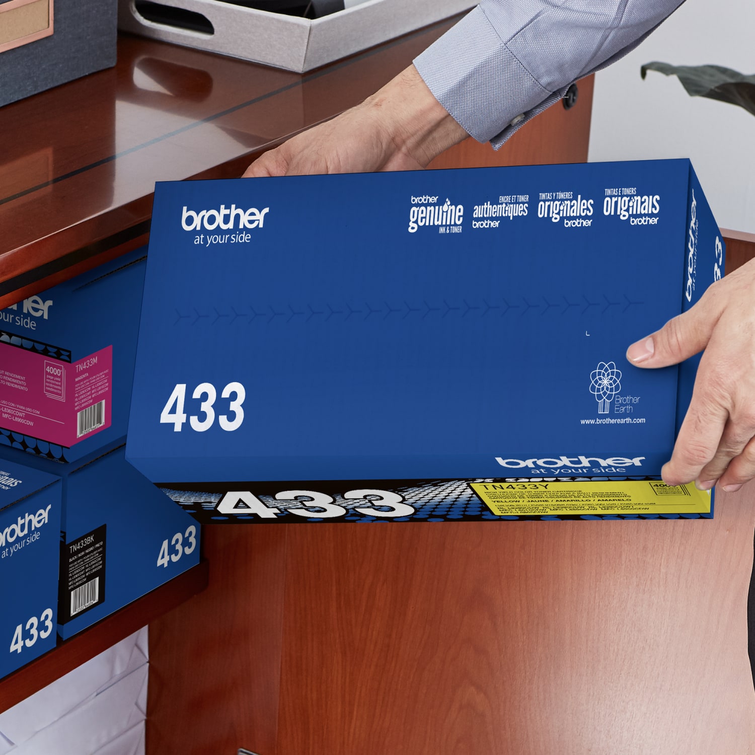 Brother TN-433 Yellow High Yield Toner Cartridge, TN-433Y - Image 6