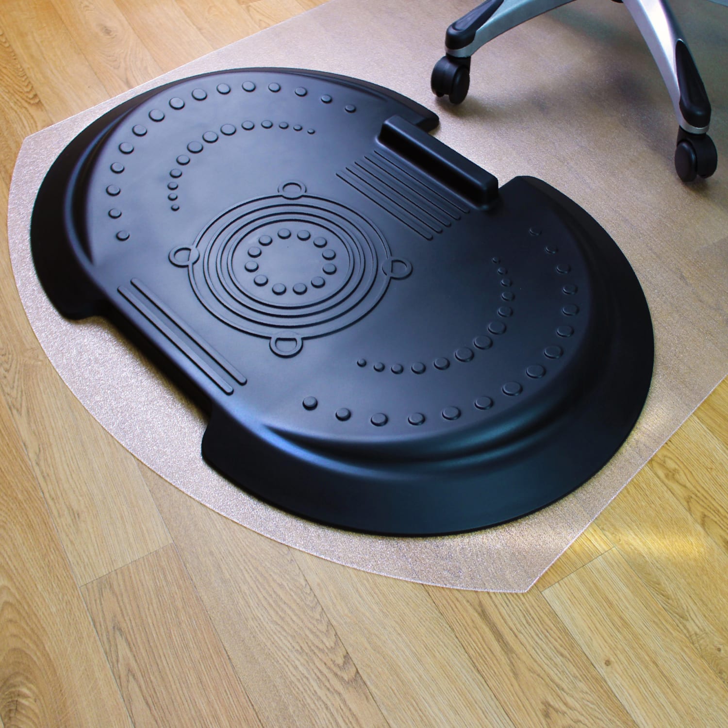 Floortex AFS-TEX 5000 S2S "Sit to Stand" Solution for Hard Floor, Black - Image 3