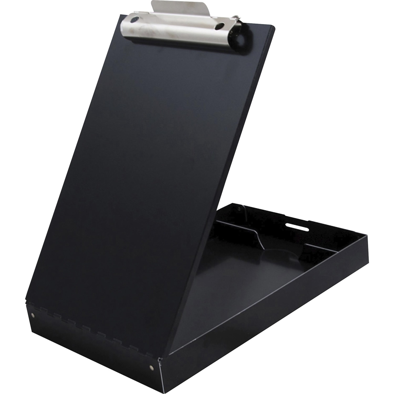 Saunders Redi-Rite Aluminum Form Holder Storage Clipboard, Letter Size, Black - Image 4