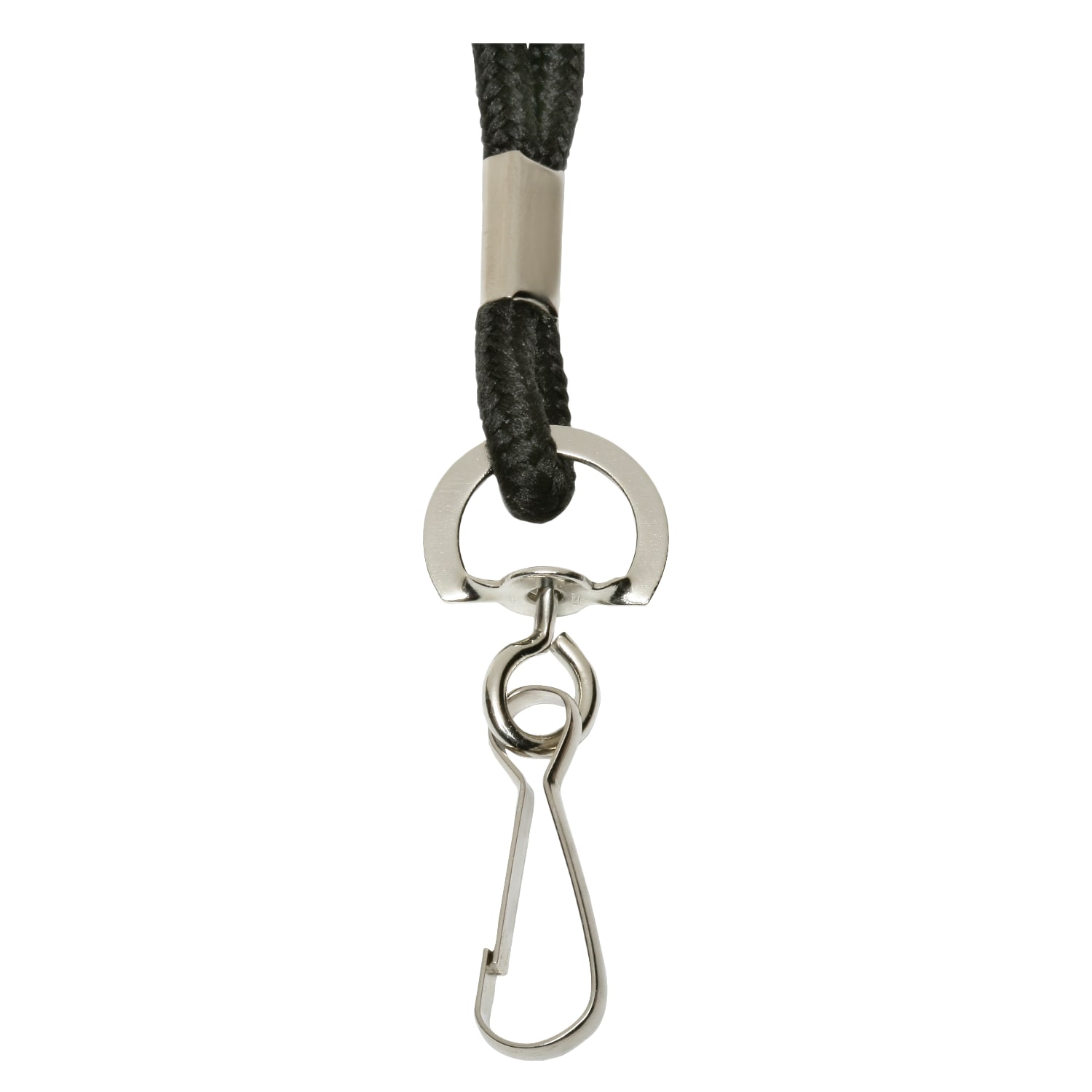 SKILCRAFT Lanyard With J-Hook, 36in, Black, Pack Of 12 (AbilityOne 8455-01-645-2730) - Image 3
