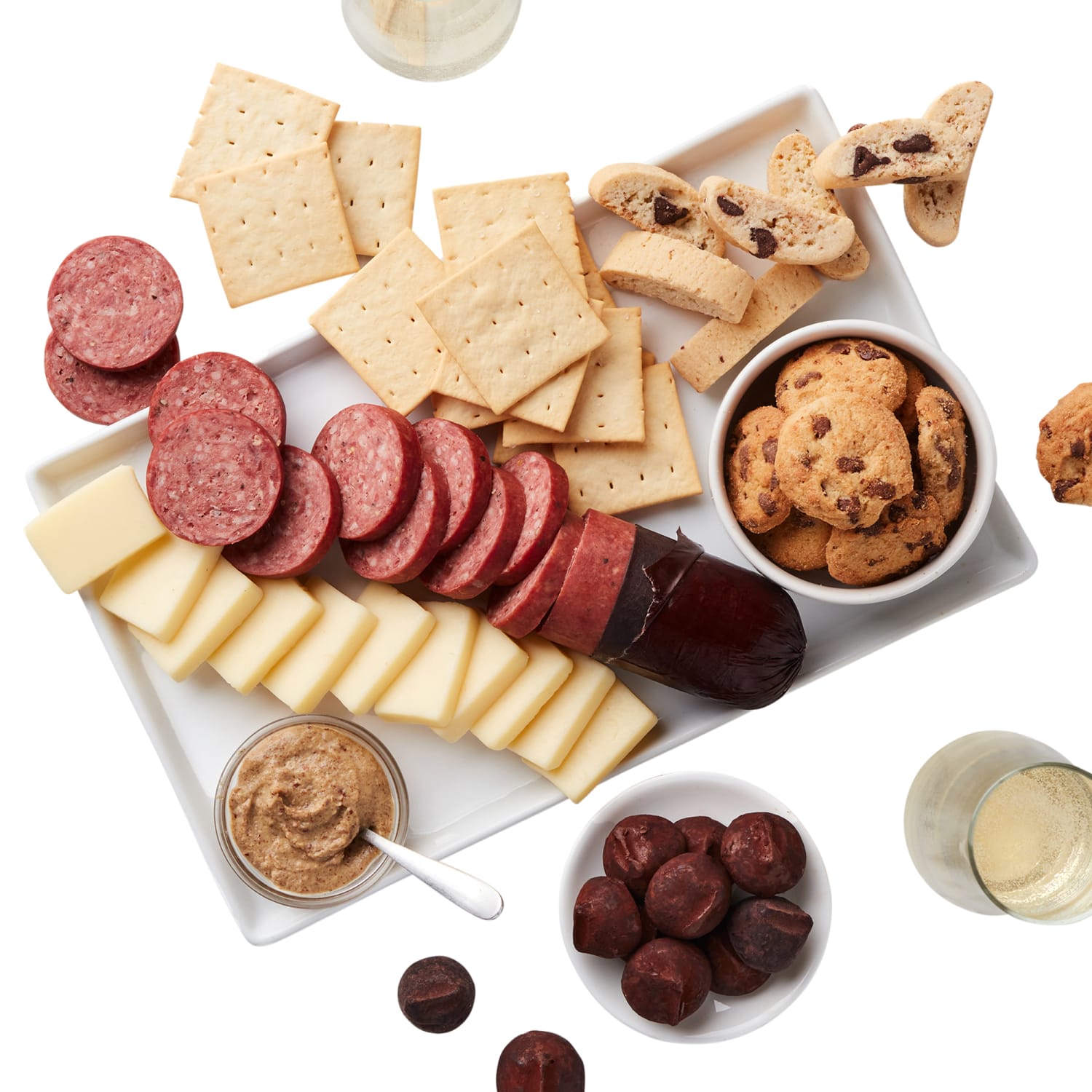 Hickory Farms - Sparkling Cider and Snacks Gift Box - 8 items - Image 3