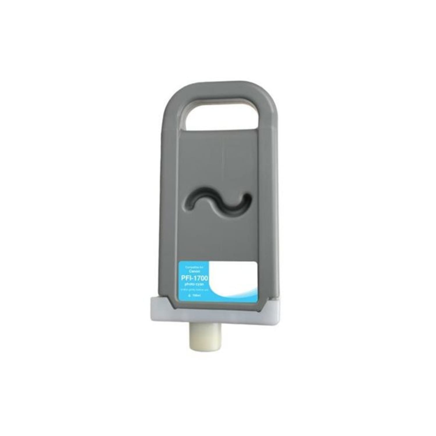 Clover Imaging Group Wide Format - 700 ml - photo cyan - compatible - ink cartridge (photo) (alternative for: Canon 0779C001AA, Canon PFI-1700PC) - for Canon imagePROGRAF PRO-2000, PRO-2100, PRO-4000, PRO-4100, PRO-6000, PRO-6100