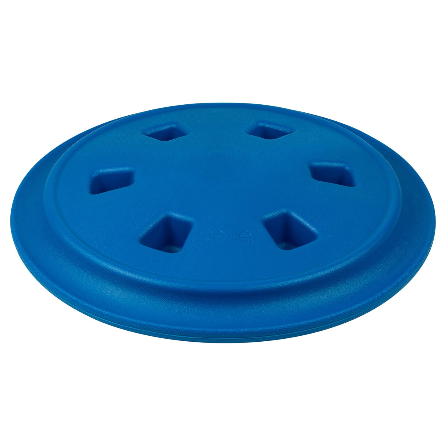 Kore Design Floor Wobbler Balance Disc, 3inH x 19-1/8inW x 19-1/8inD, Blue - Image 3