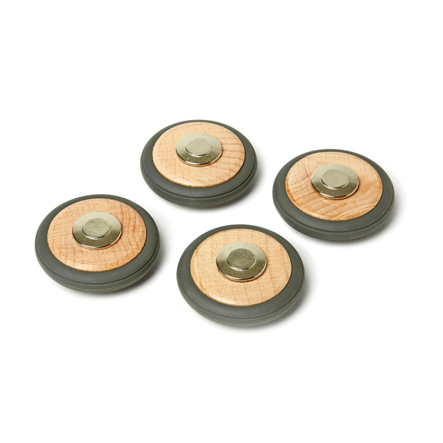 Tegu Magnetic Wooden Blocks, Wheels Accessory, Pack Of 4 - Image 3