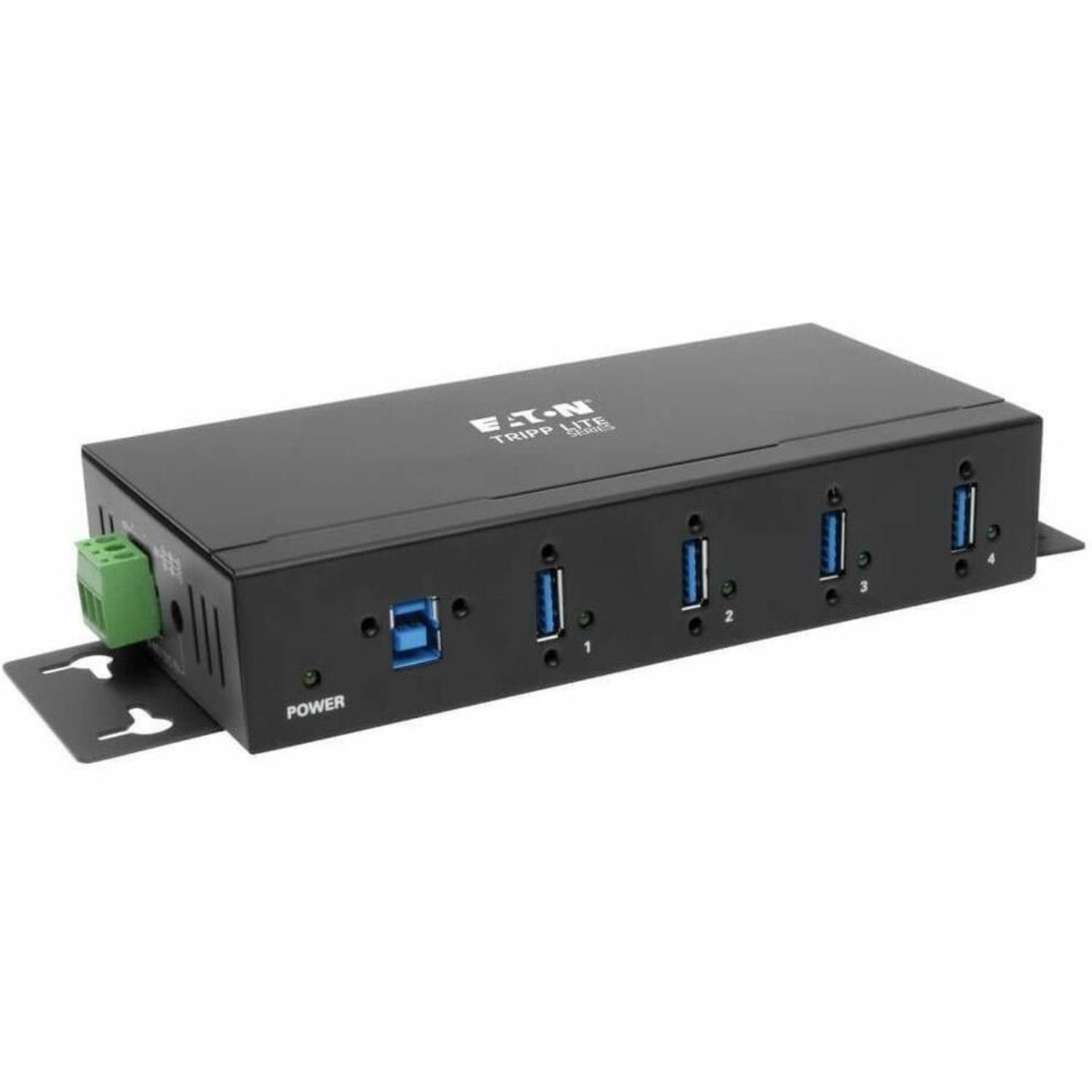 Eaton Tripp Lite Series 4-Port Industrial-Grade USB 3.x (5Gbps) Hub - 20 kV ESD Immunity, Metal Housing, Mountable - USB - External - Image 6