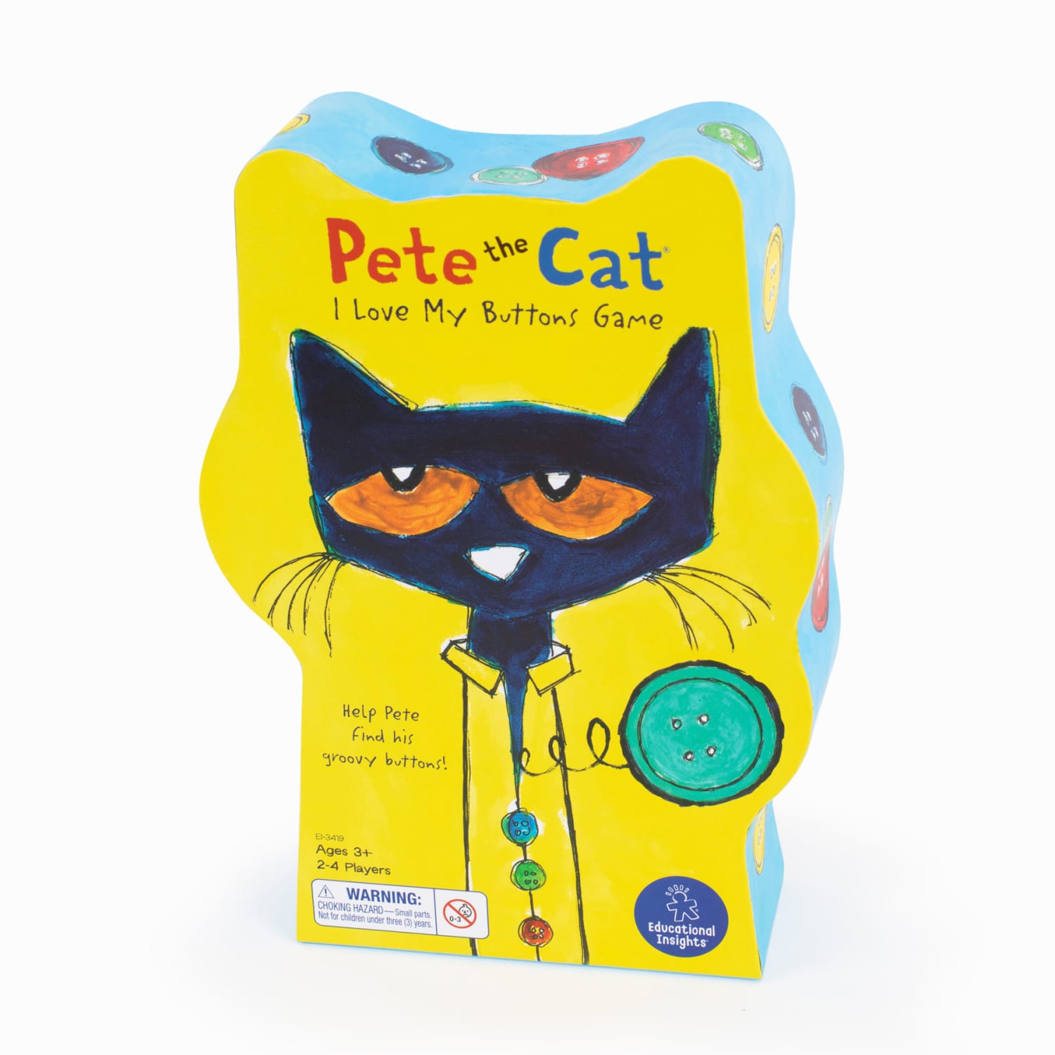 Educational Insights Pete The Cat I Love My Buttons Game - Image 4