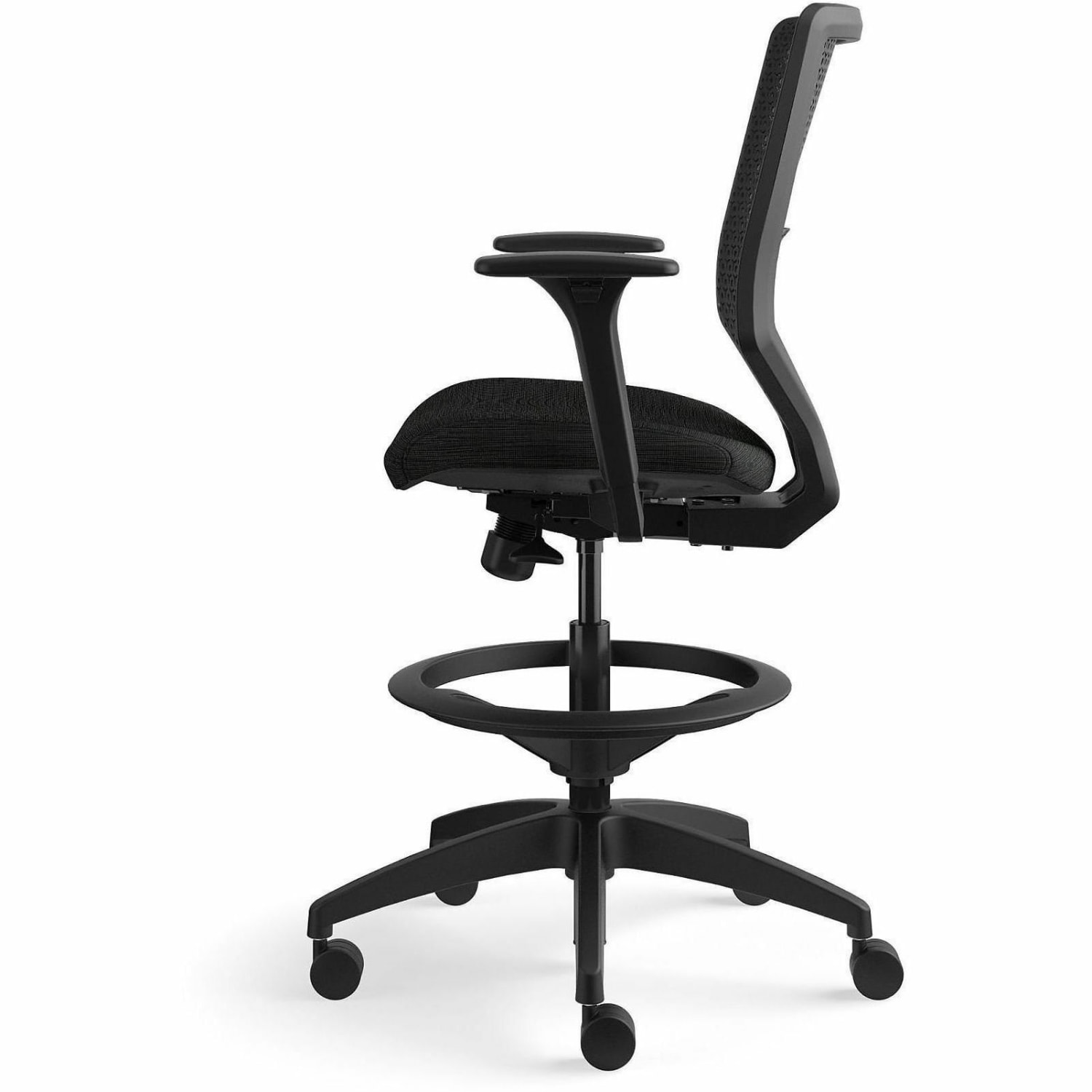 HON Solve Task Stool, ReActiv, Black - Image 6