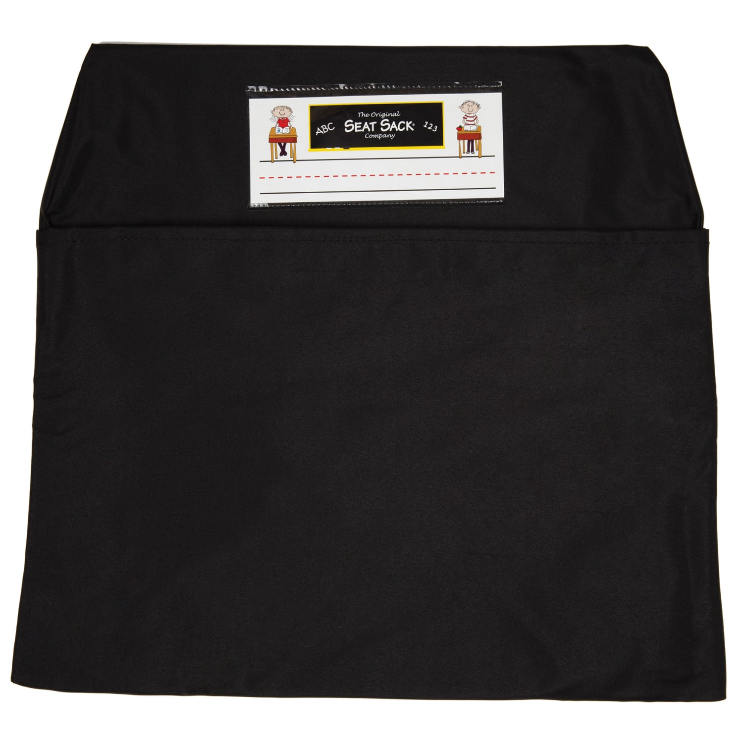 Seat Sack Chair Pocket Large 17in Black Pack Of 2 PopularChairscom