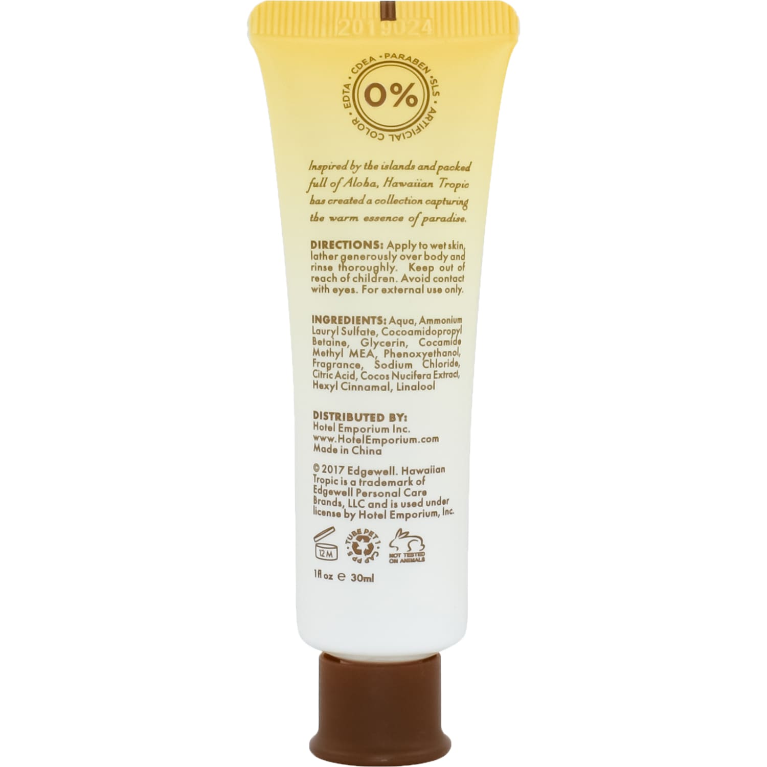 Hotel Emporium Hawaiian Tropic Shower Gel, Silky Coconut, 1 Oz, Pack Of 144 Tubes - Image 3