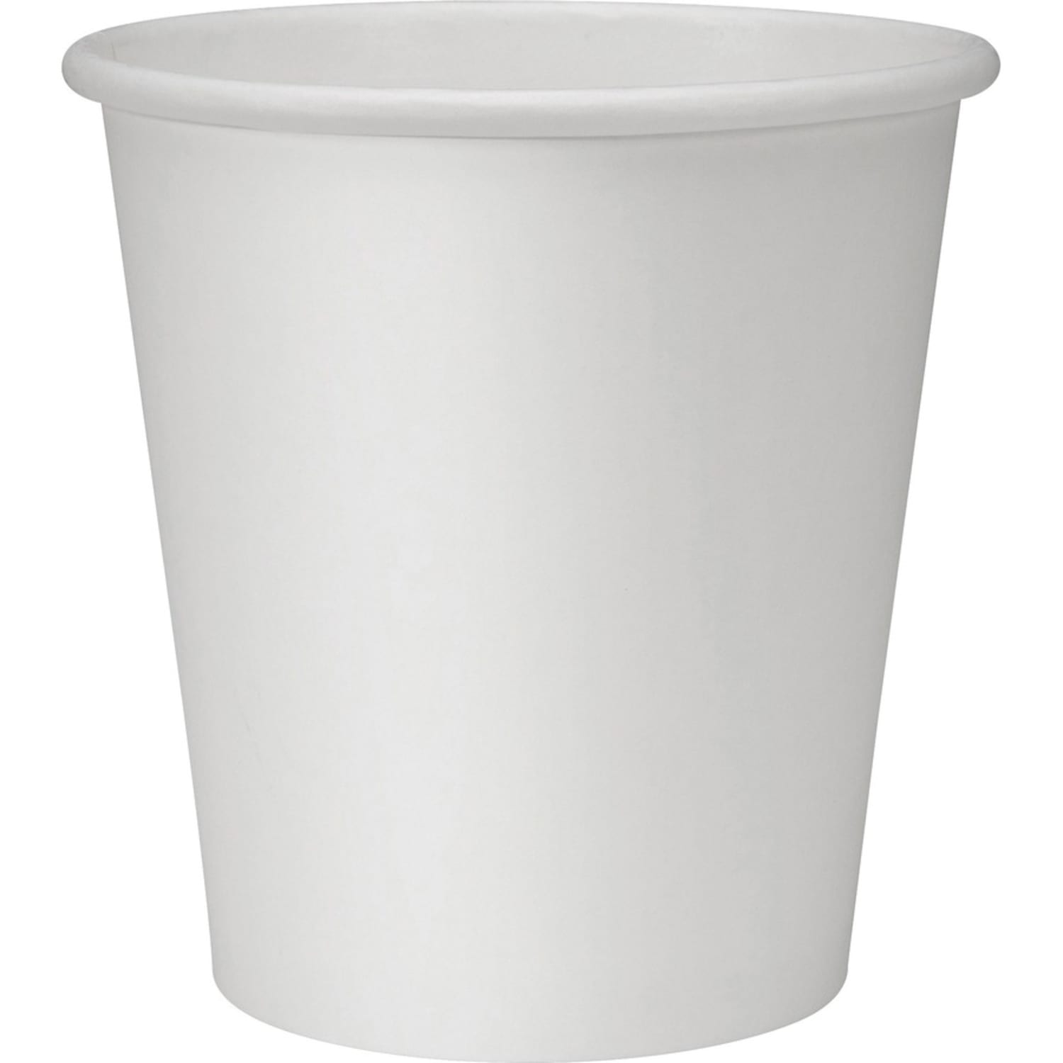 Genuine Joe Polyurethane-Lined Disposable Hot Cups, Single, 10 Oz, White, Pack Of 50 - Image 5
