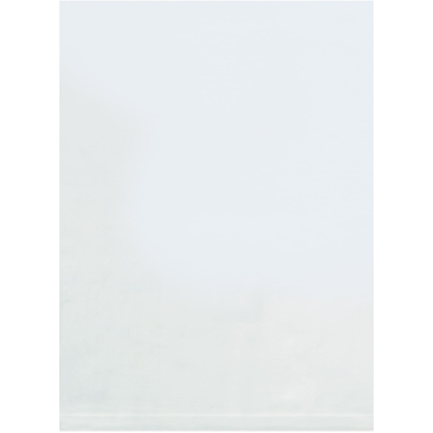 Partners Brand 3 Mil Flat Poly Bags, 6in x 10in, Clear, Case Of 1000