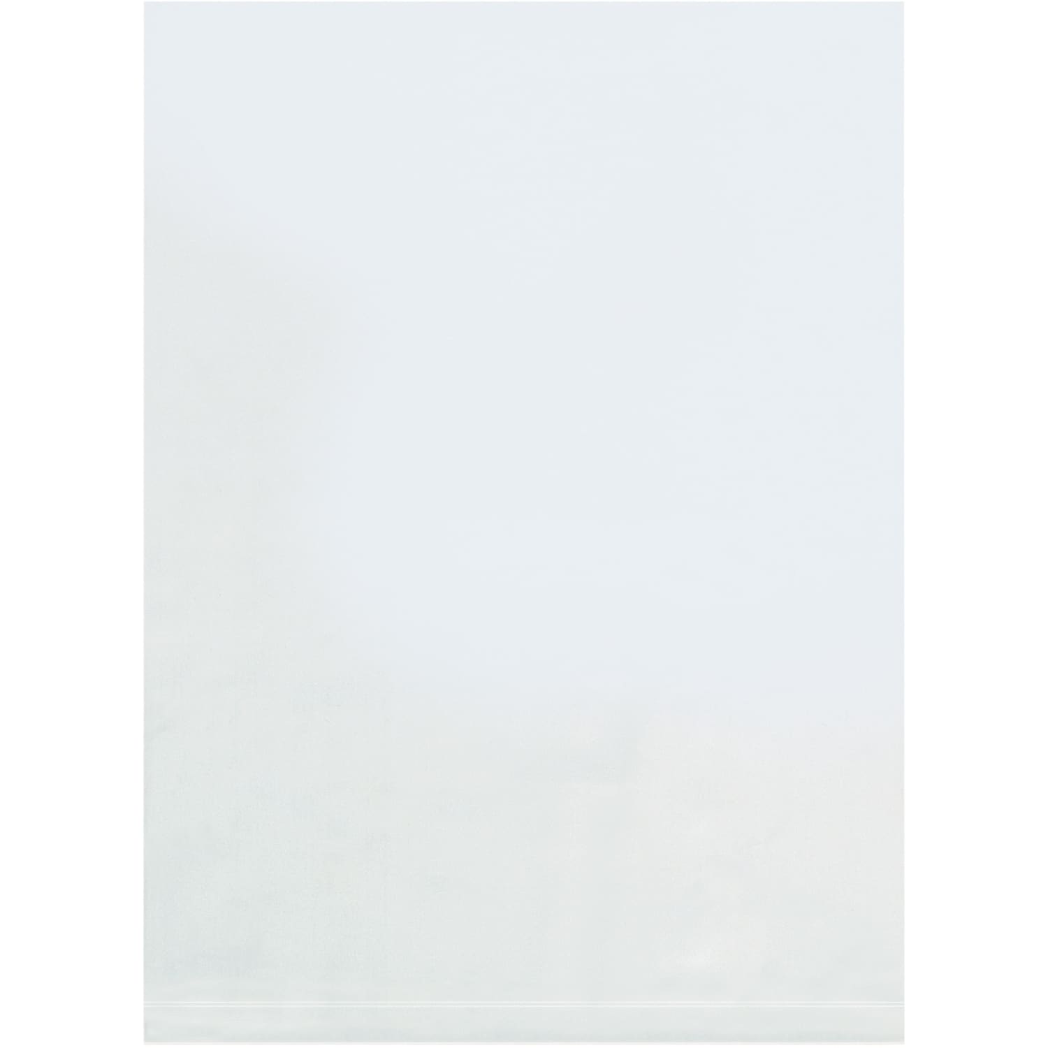 Office Depot Brand 3 Mil Flat Poly Bags, 6in x 12in, Clear, Case Of 1000