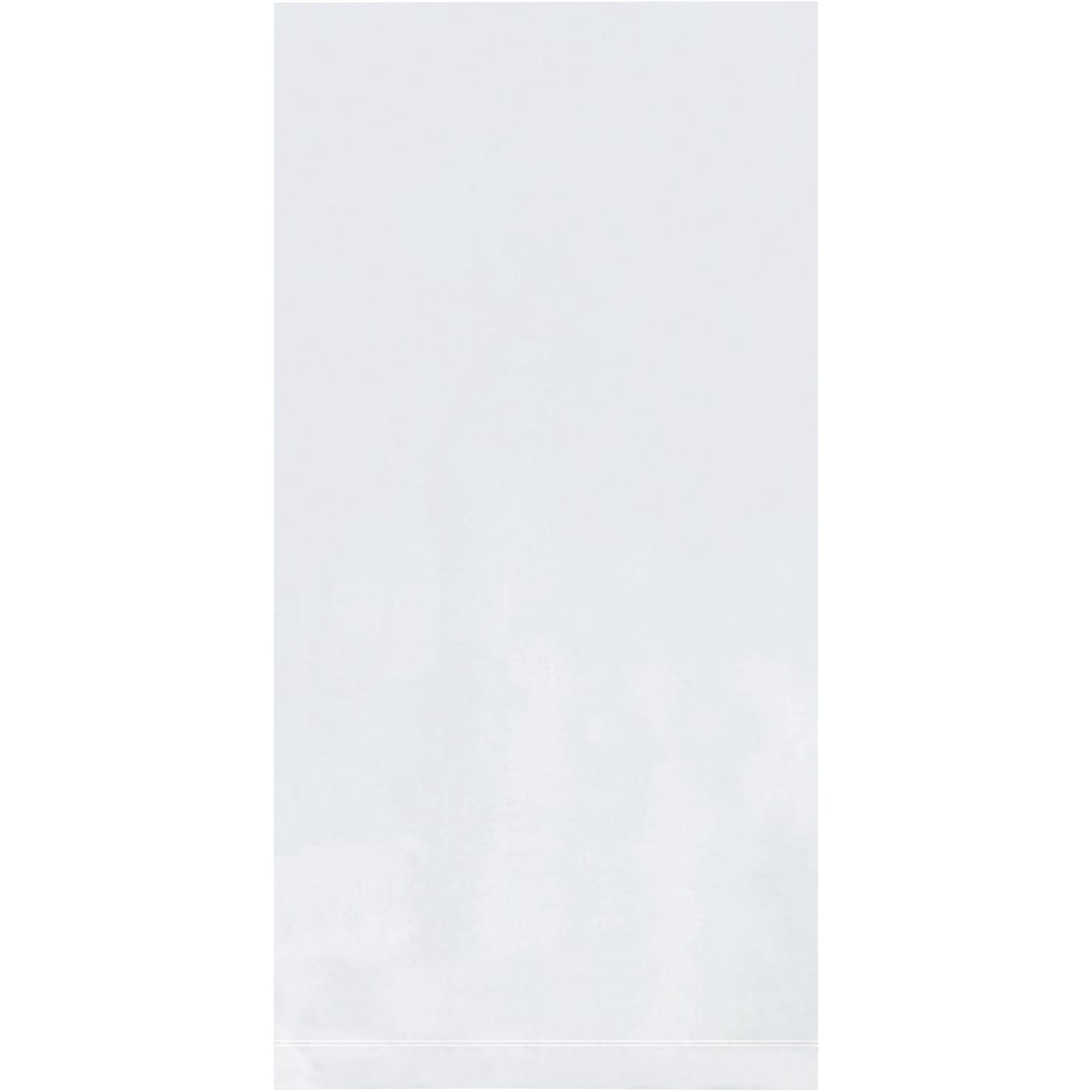 Partners Brand 1 Mil Flat Poly Bags, 12in x 15in, Clear, Case Of 1000