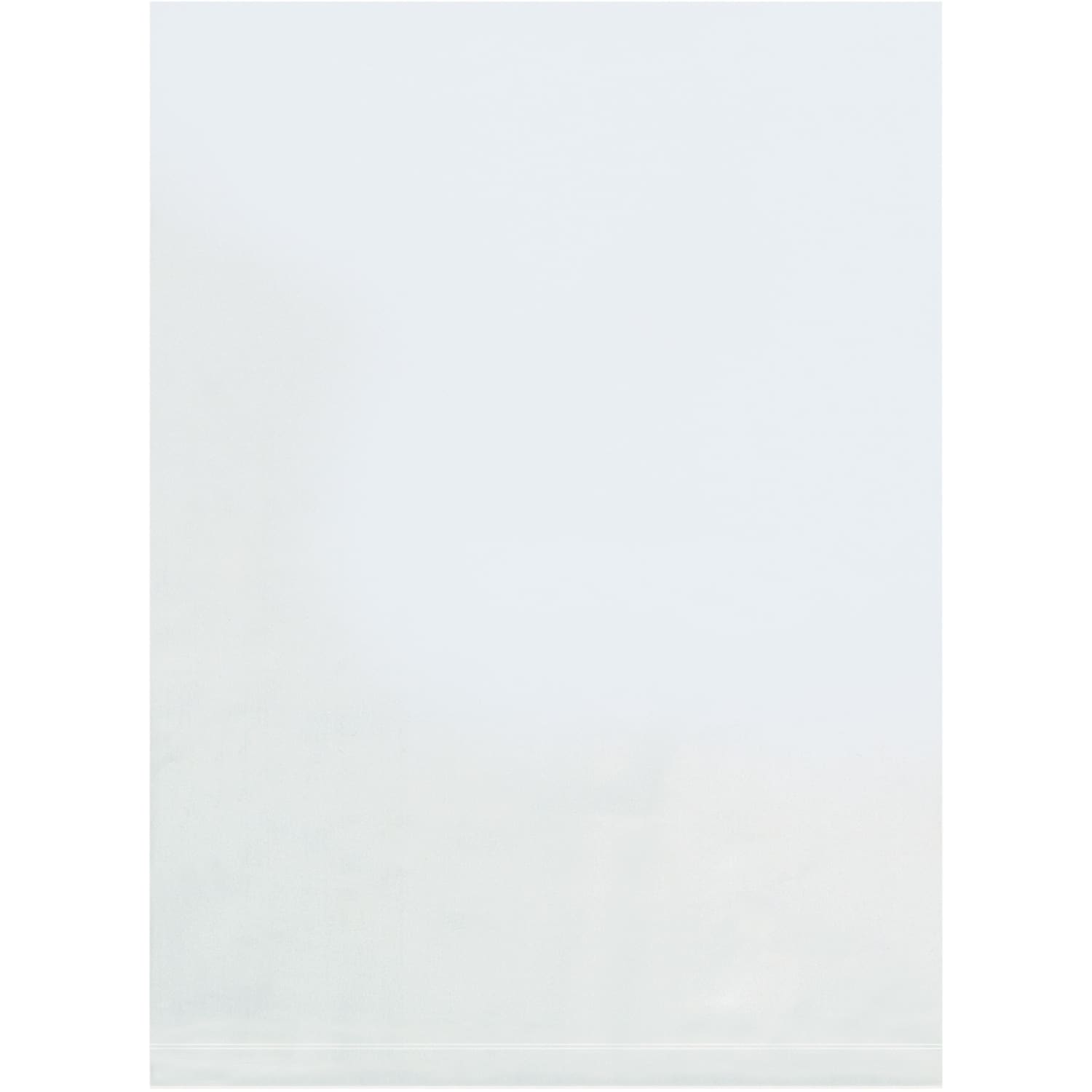 Office Depot Brand 3 Mil Flat Poly Bags, 12in x 12in, Clear, Case Of 1000