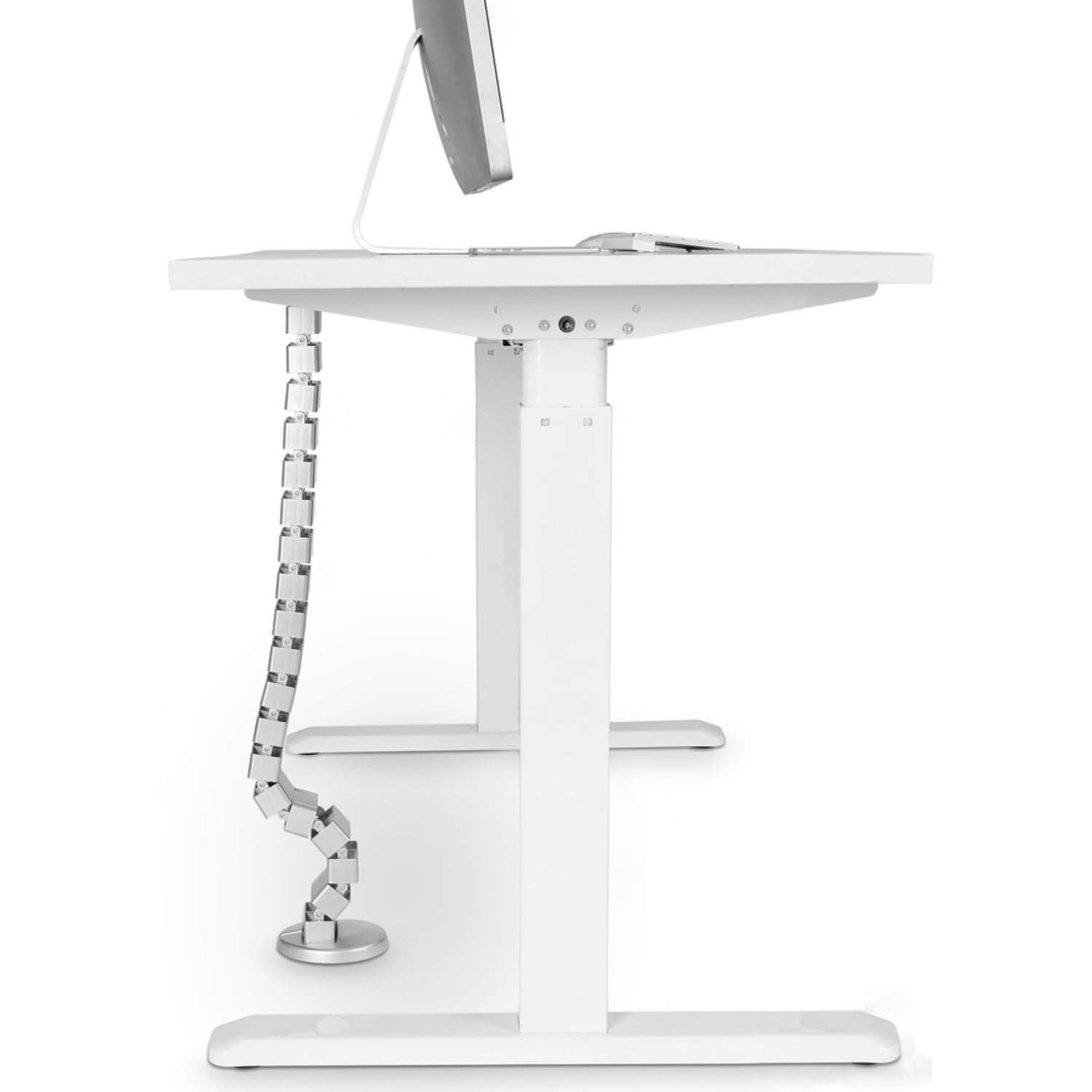 StarTech.com Cable Management Spine - Adjustable & Flexible Cable Organizer - With Four Cable Channels and Weighted Base Plate - CMVBMOD - Image 3