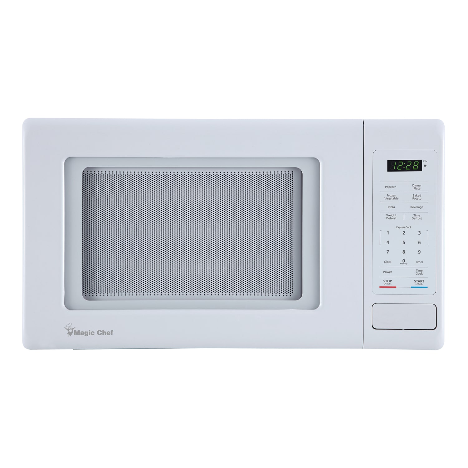 Magic Chef 900-Watt Digital-Touch Countertop Microwave, 0.9 Cu. Ft., White