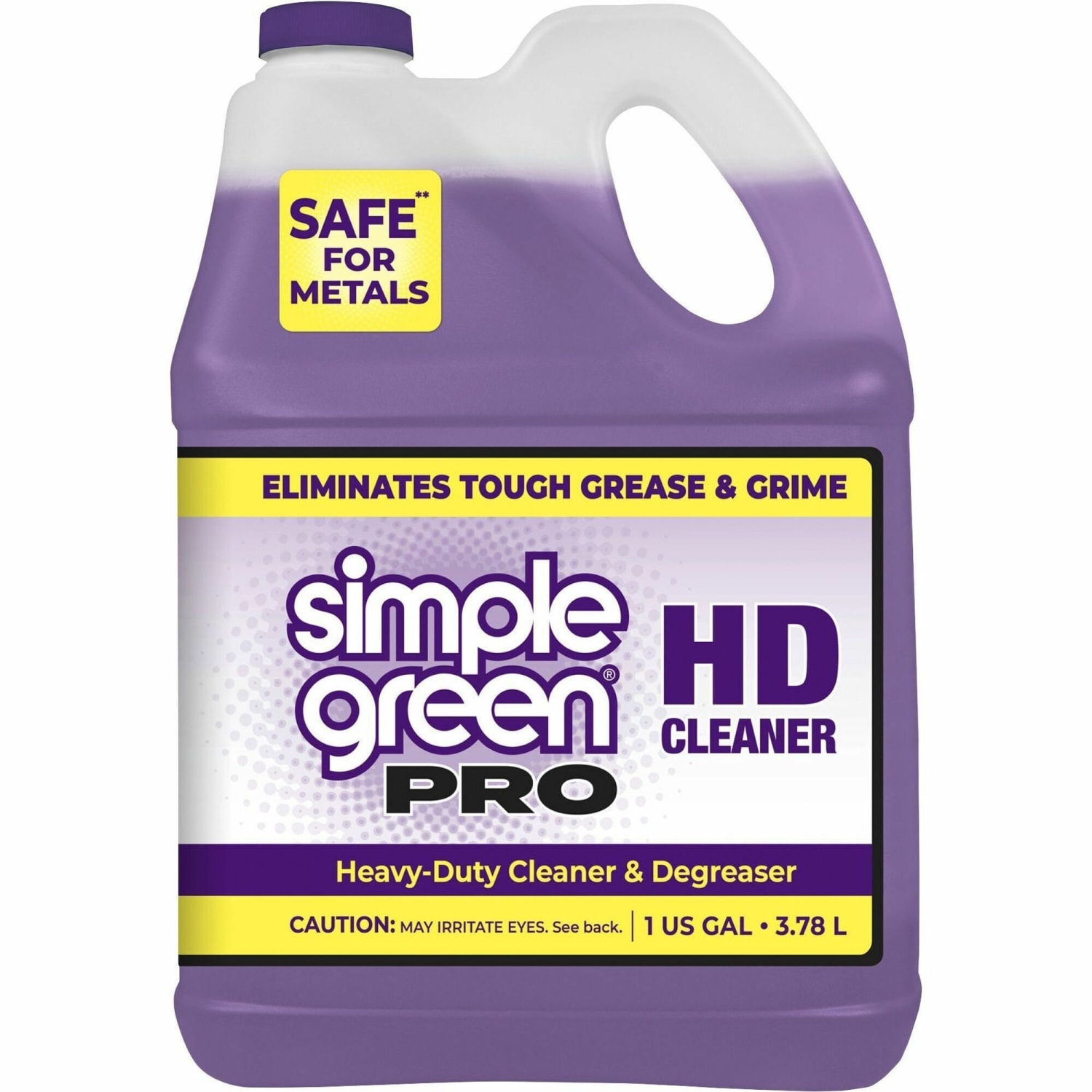 Simple Green Pro HD All-In-One Heavy-Duty Cleaner - For Multipurpose - Concentrate - Liquid - 128 fl oz (4 quart) - Heavy Duty, Non-corrosive, Fragrance-free - Purple - 1 Each - Image 3