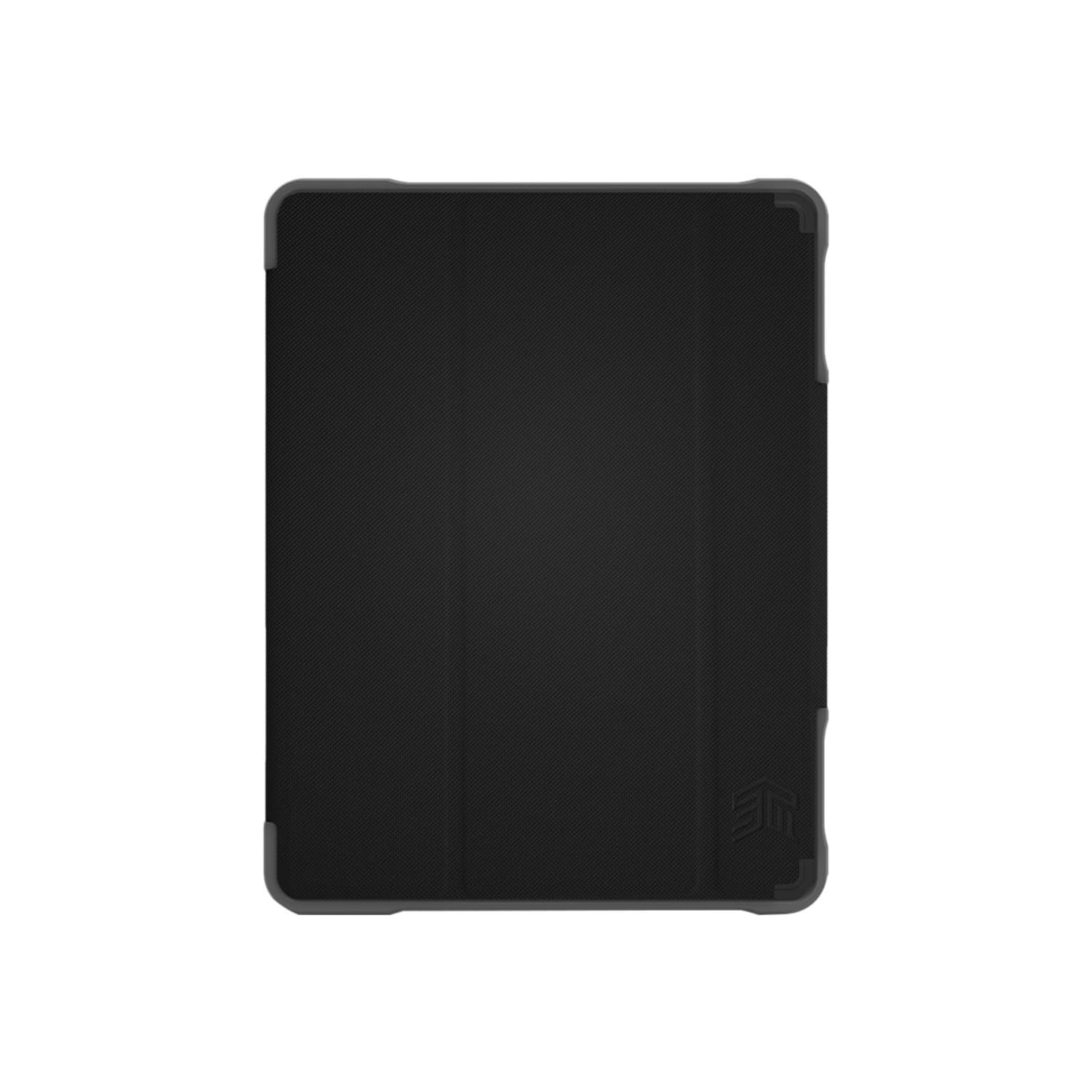 STM dux Plus Duo - Flip cover for tablet - rugged - polycarbonate, thermoplastic polyurethane (TPU) - black - academic -  - STM222237JU01