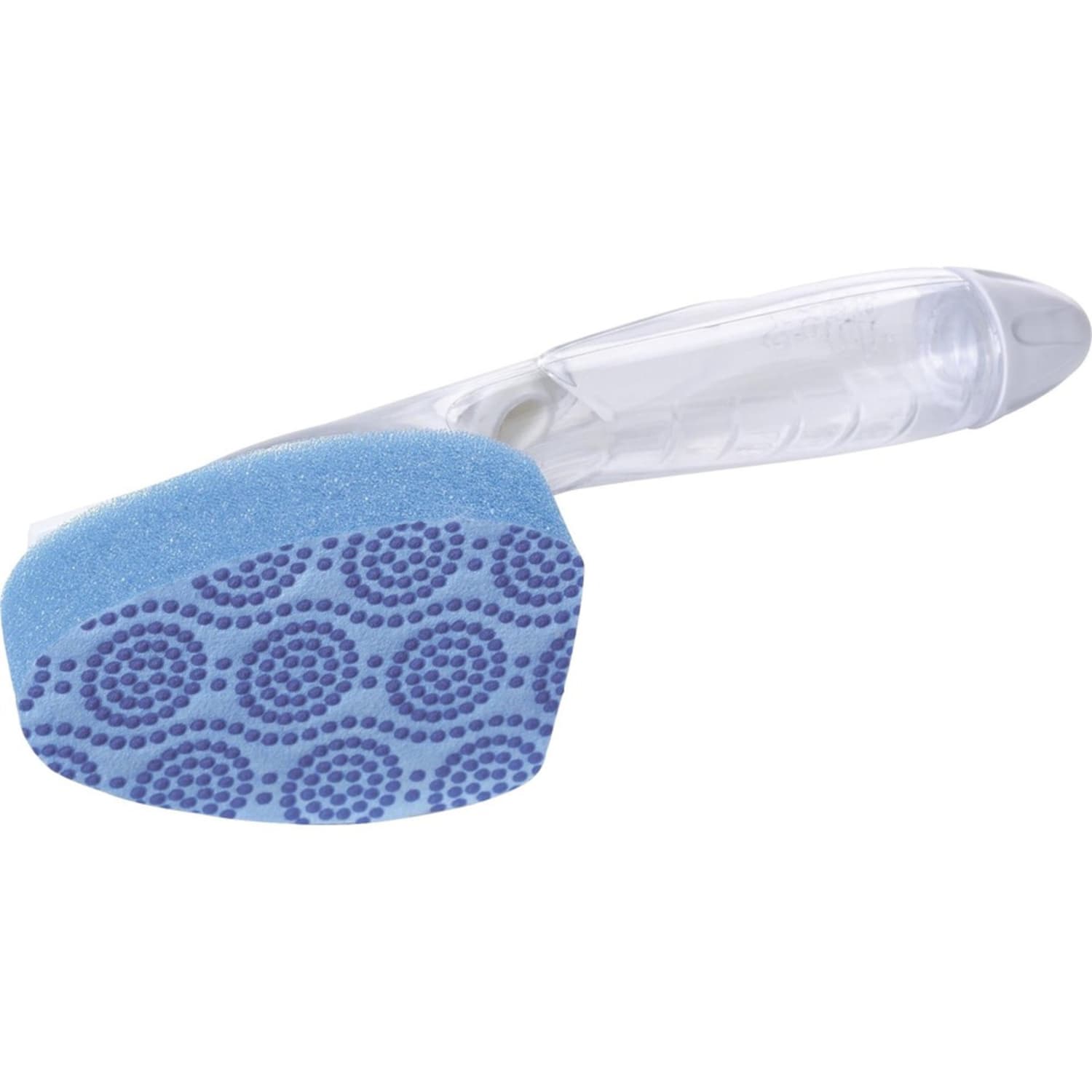 Scotch-Brite Scrub Dots Microfiber Dishwand Refill, 3-1/2in x 4-2/5in, Light Blue/Dark Blue, Pack of 2 - Image 4