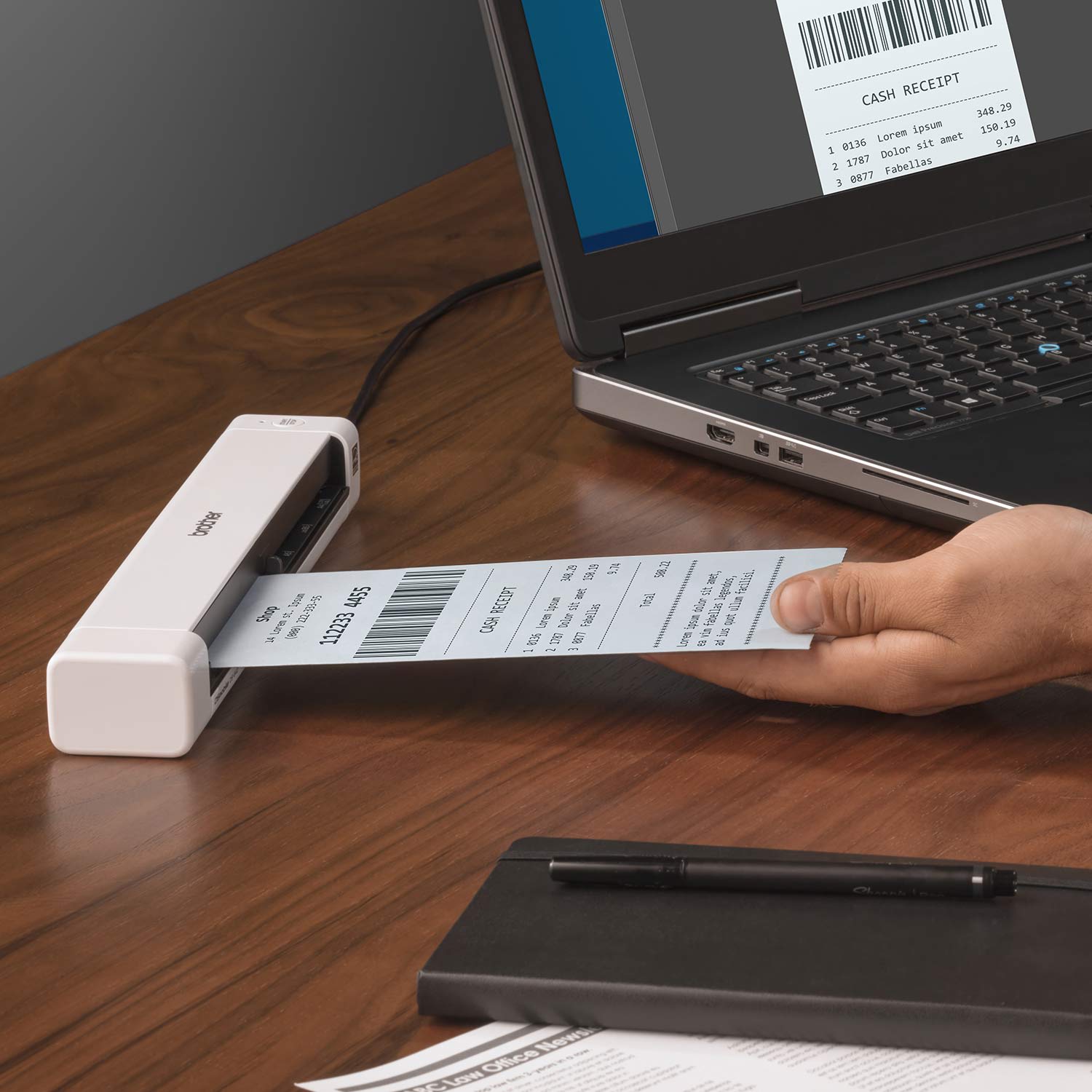Brother DSmobile DS-640 Portable Color Document Scanner - Image 5