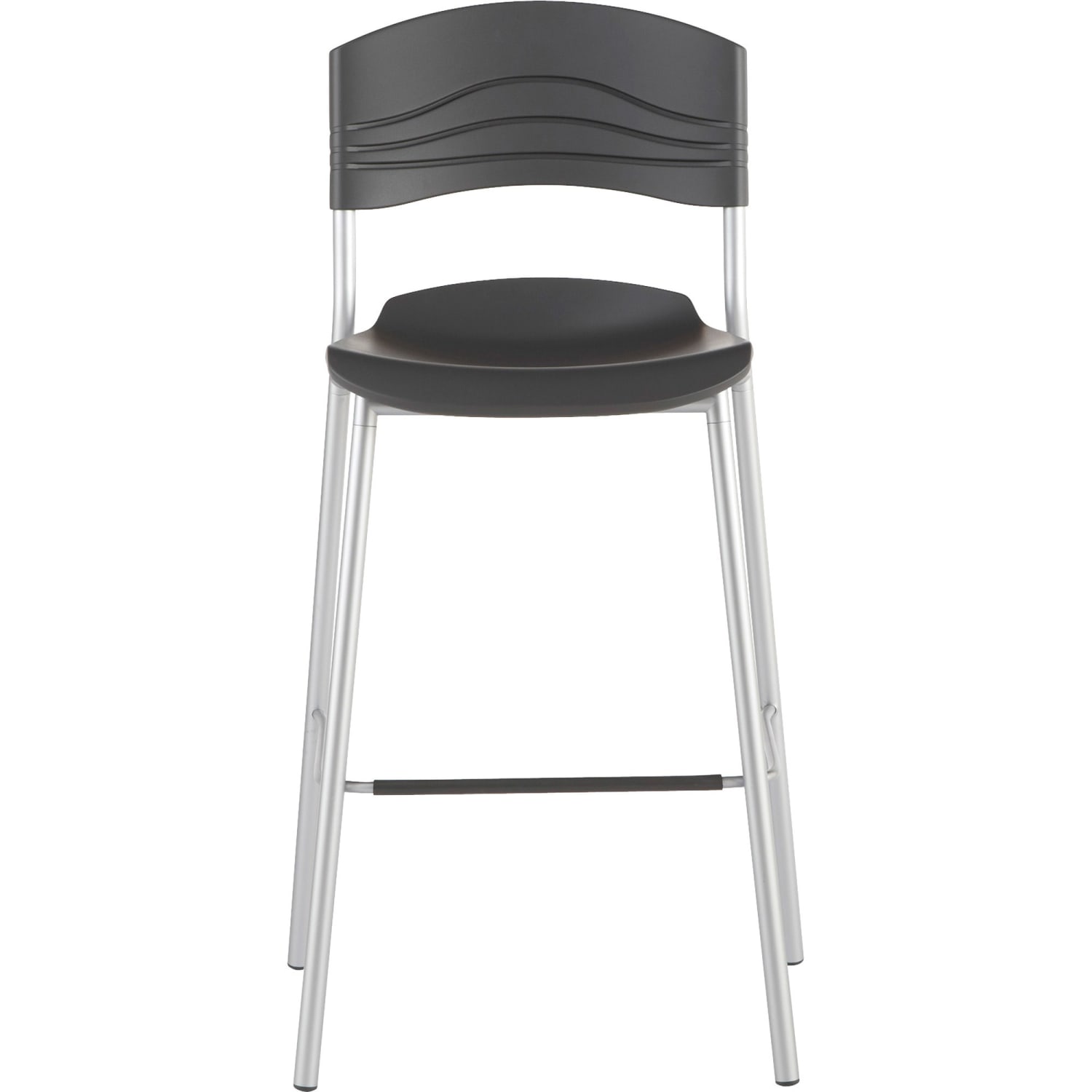 Iceberg CafeWorks Bistro Stool GraphiteSilver PopularChairscom Iceberg CafeWorks Bistro Stool GraphiteSilver PopularChairscom
