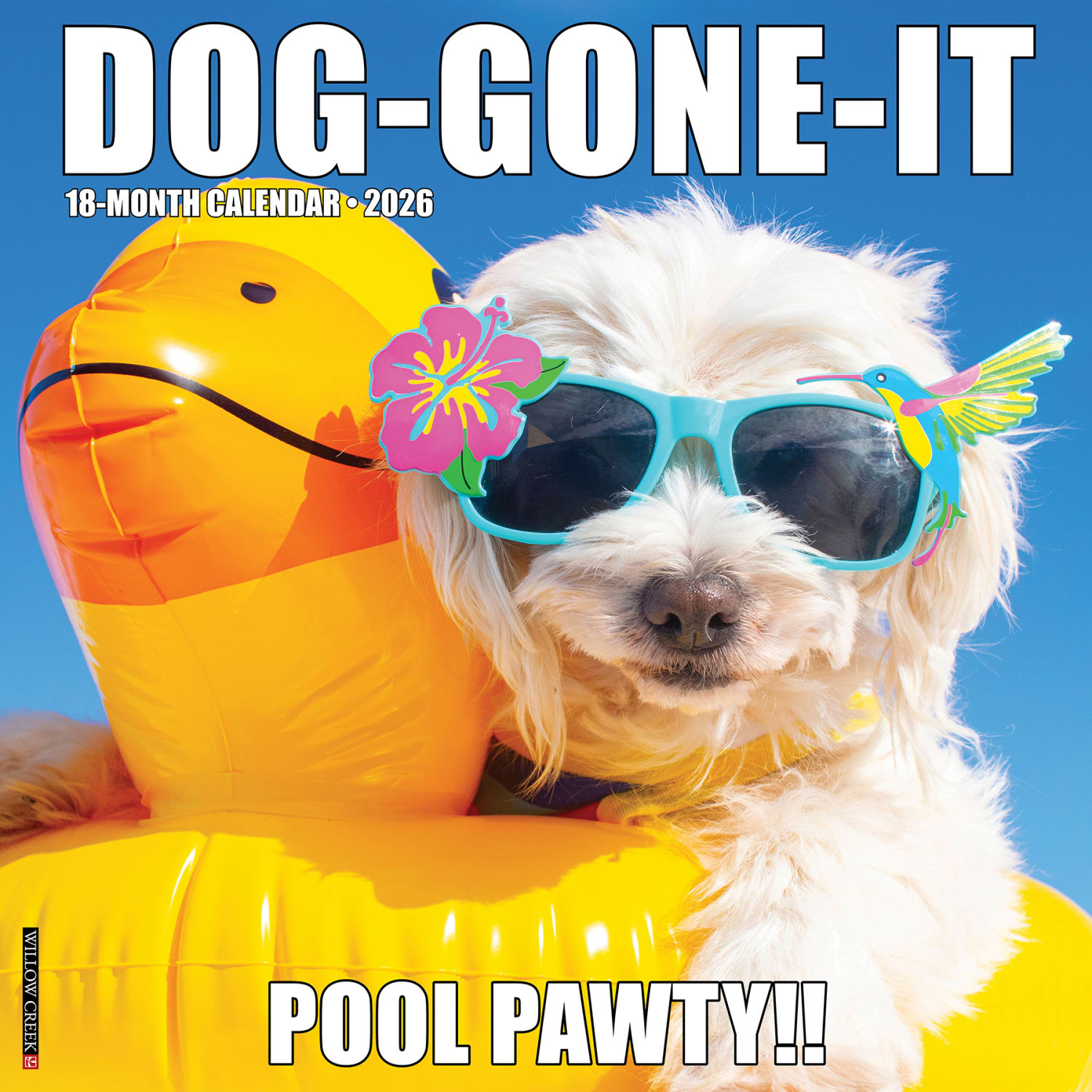 2026 Willow Creek Press Humor & Comics Monthly Wall Calendar, 12in x 12in, Dog-Gone-It, January To December, 50996 - Image 3