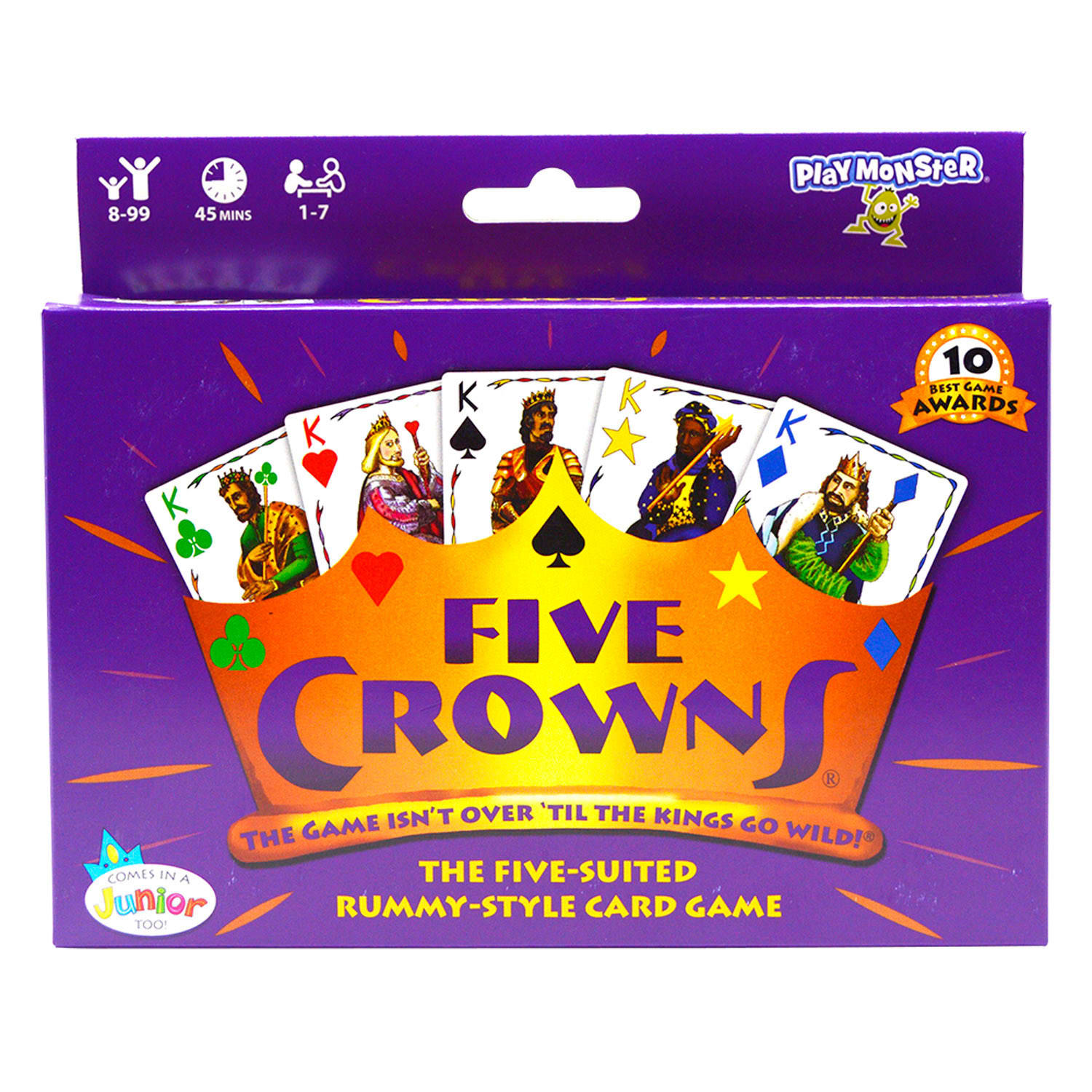 Playmonster Five Crowns Games, Grades 3 To 12, Pack Of 2 Games - Image 3