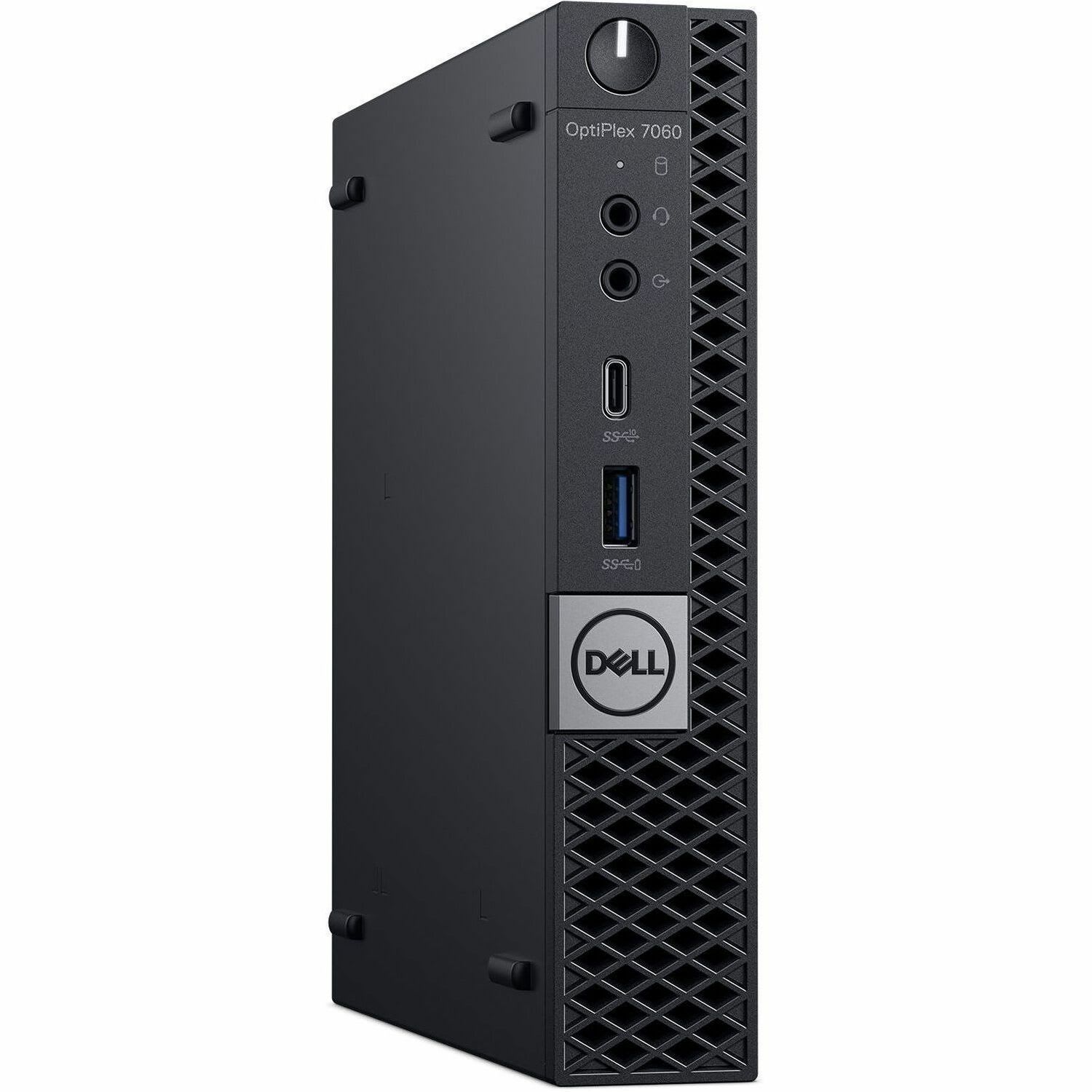 Dell Optiplex 7060-MICRO Refurbished Desktop PC, Intel Core i7, 16GB Memory, 500GB Solid State Drive, Windows 11, J1-7060MA04 - Image 5
