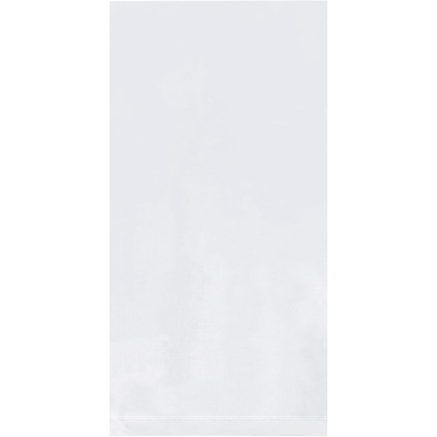 Office Depot Brand 1 Mil Flat Poly Bags, 18 x 18in, Clear, Case Of 1000