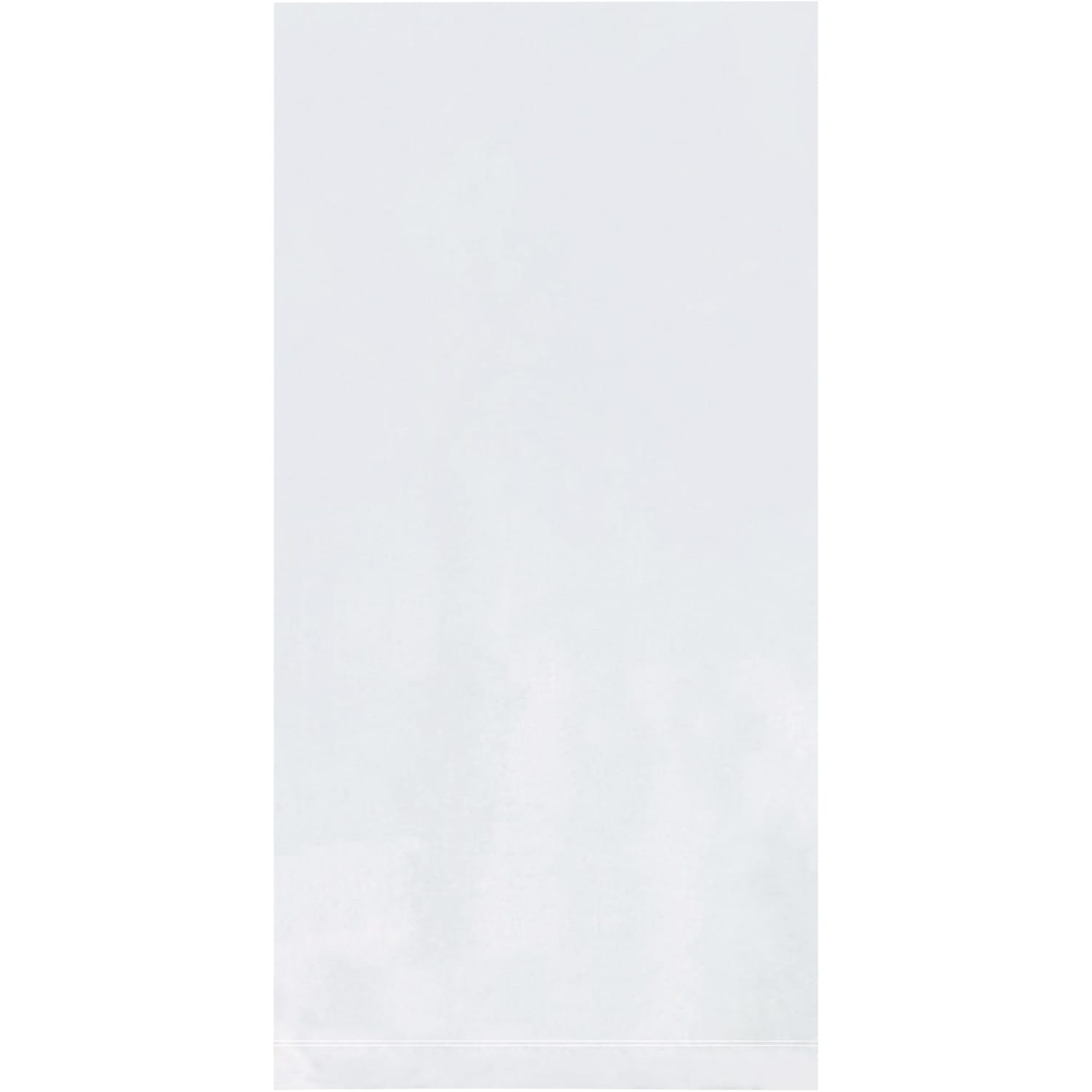 Office Depot Brand 1 Mil Flat Poly Bags, 20in x 20in, Clear, Case Of 500