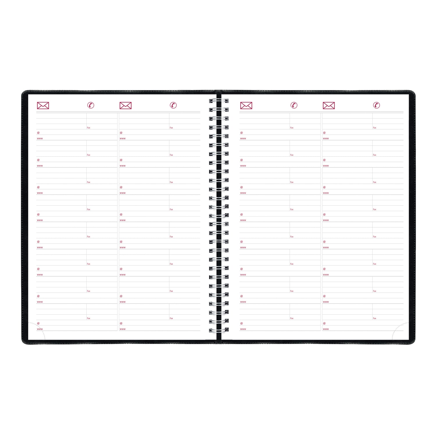 2025 Brownline Essential Weekly Appointment Planner, 11in x 8-1/2in, 50% Recycled, Black, January To December, CB950.BLK - Image 6