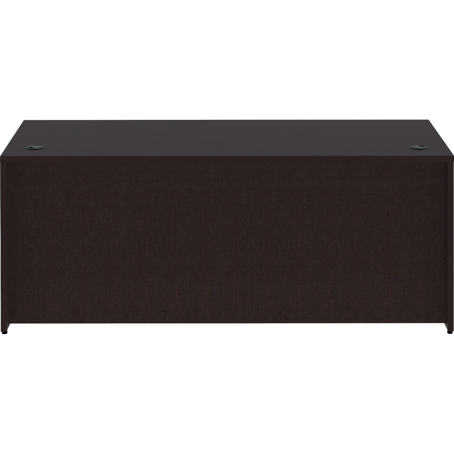Lorell 72inW Computer Desk, Espresso - Image 4