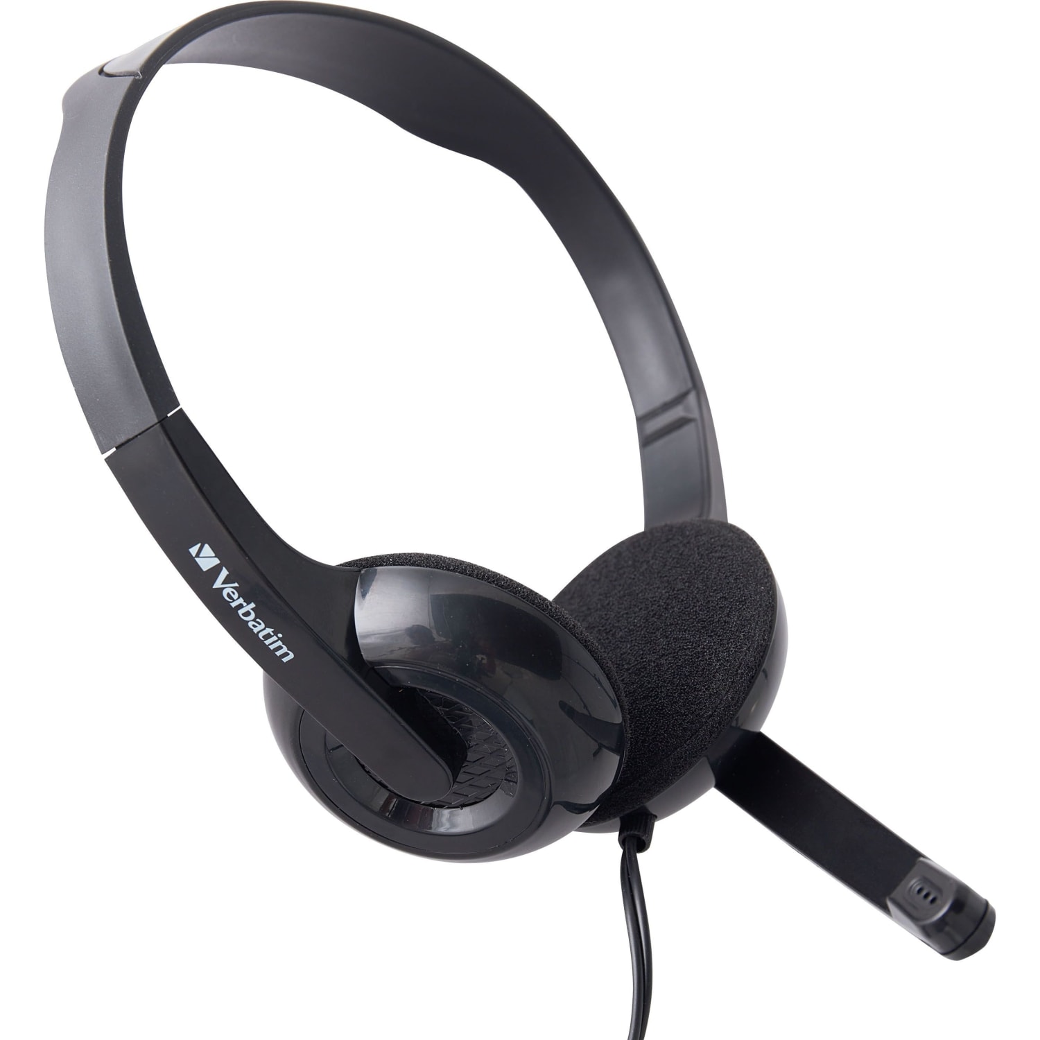 Verbatim Stereo Headset with Microphone - Stereo - Mini-phone (3.5mm) - Wired - 32 Ohm - 20 Hz to 20 kHz - 70721 - Image 4