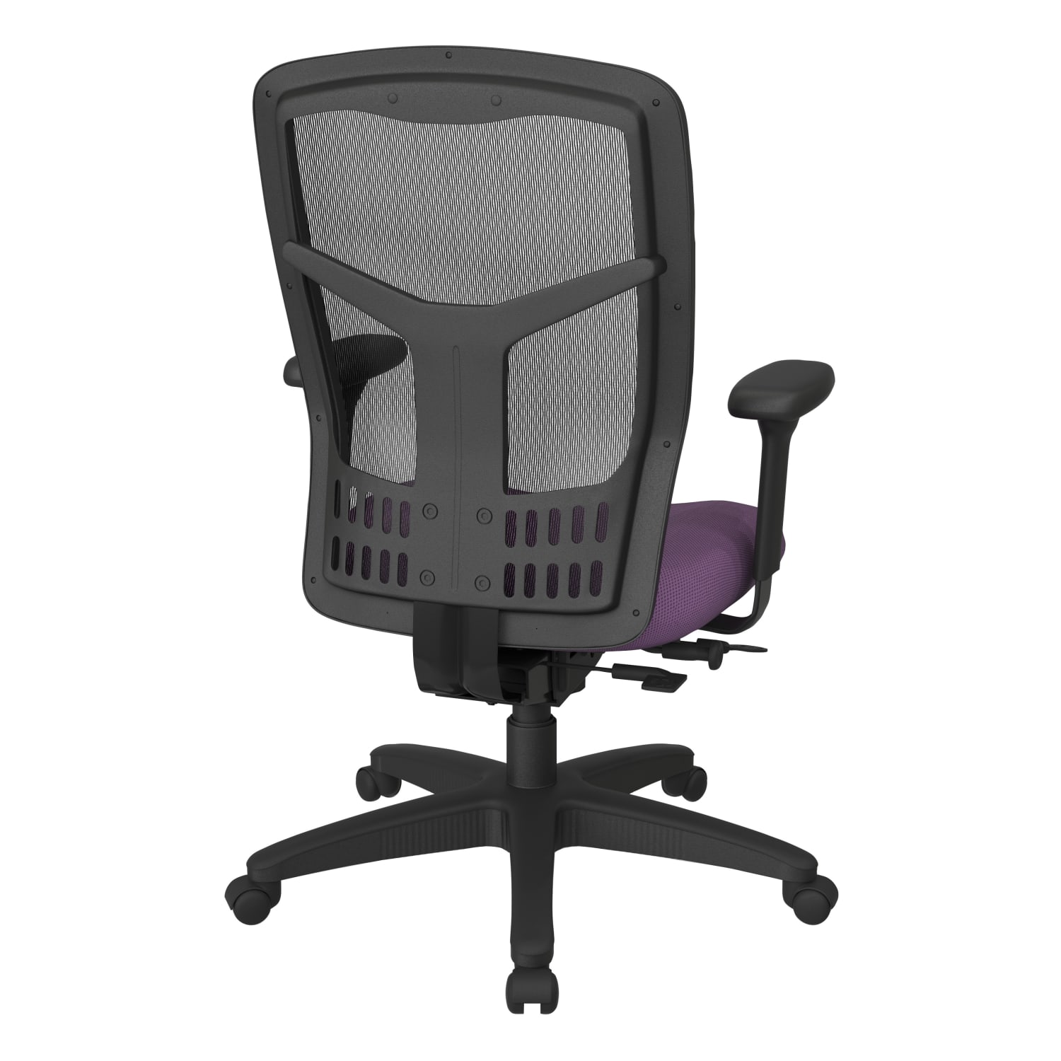 Office Star ProGrid Mesh High-Back Managers Chair, Purple - Image 4