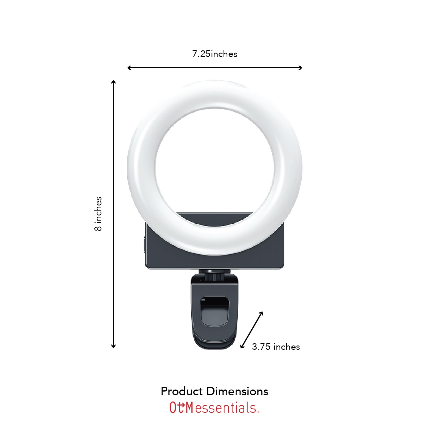 OTM Essentials Centon LED Ring Light, 3inH - Image 3