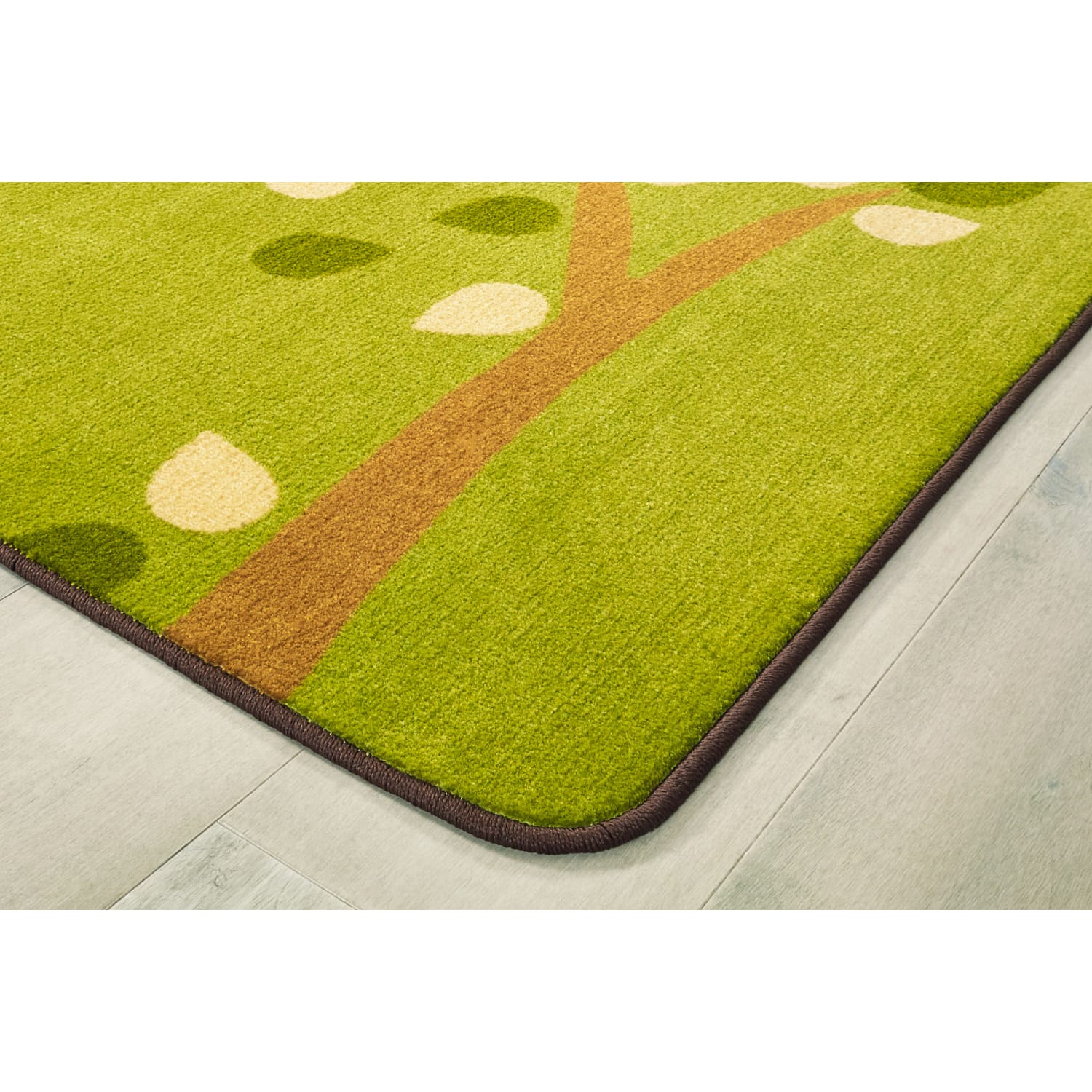 Carpets for Kids KIDSoft Branching Out Decorative Rug, 8" x 12ft, Green - Image 3