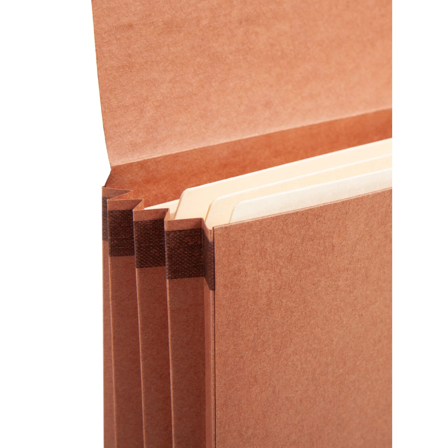 Smead Expanding Wallet, 3 1/2in Expansion, 10in x 15in, 30% Recycled, Redrope - Image 4