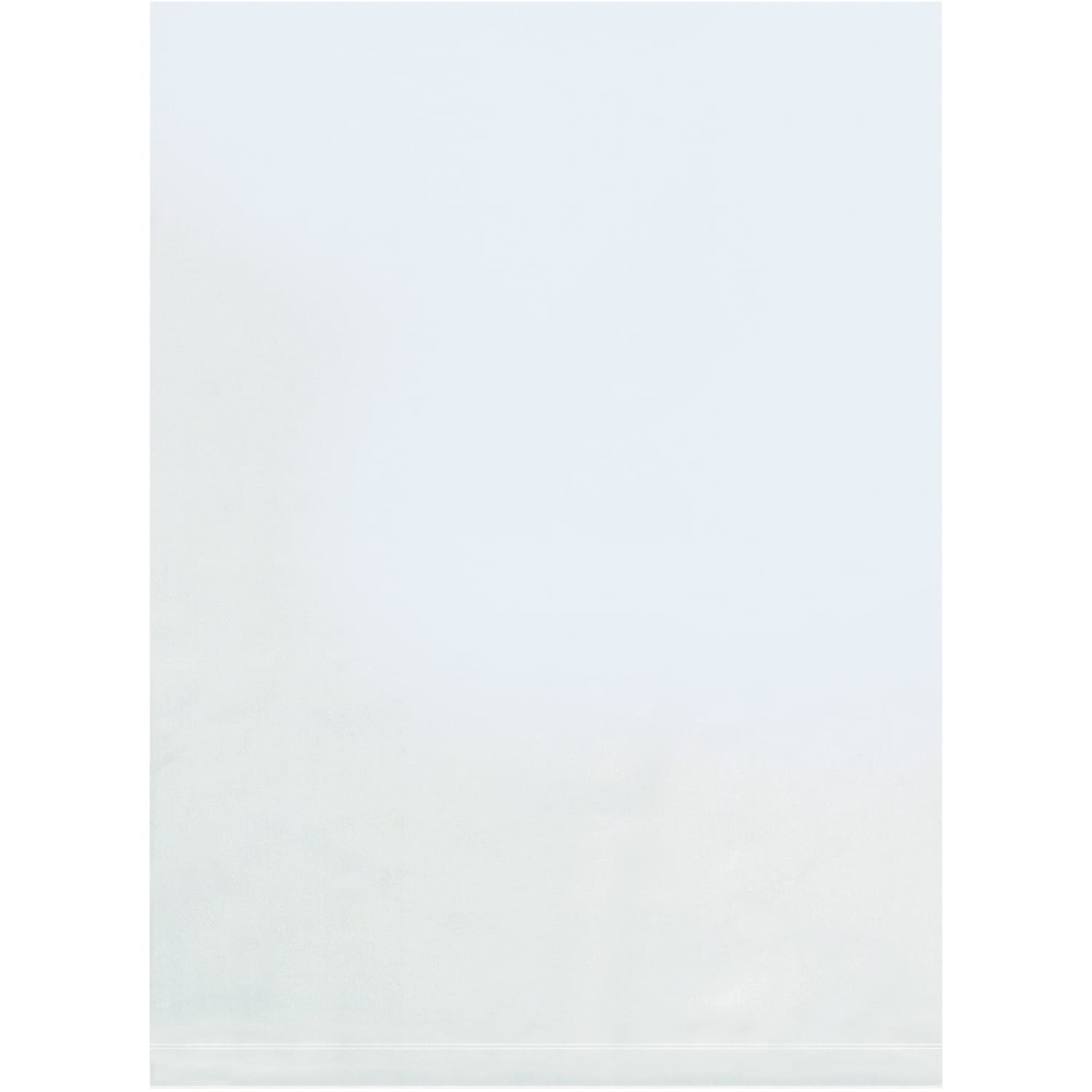 Office Depot Brand 2 Mil Flat Poly Bags, 7in x 8in, Clear, Case Of 1000