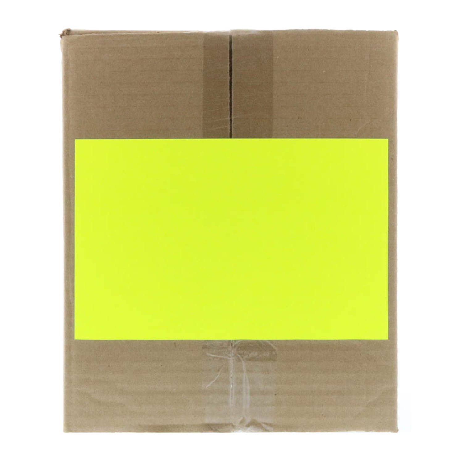 JAM Paper Half-Page Mailing And Shipping Labels, Rectangle, 5-1/2in x 8-1/2in, Neon Yellow, Pack Of 50 Labels - Image 6