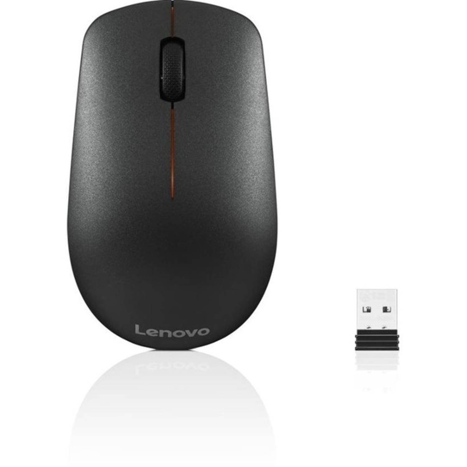 Lenovo 400 Wireless Mouse, 1.46inH x 4.17inW x 2.48inD, Black, GY50R91293 - Image 3