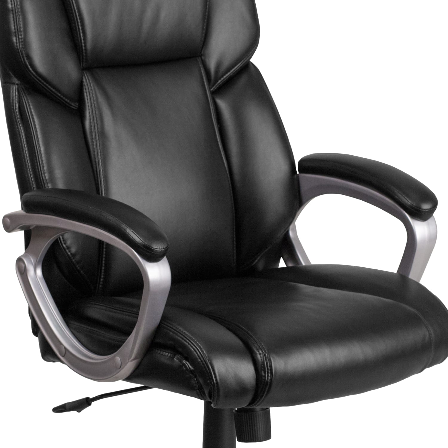 Flash Furniture LeatherSoft MidBack Executive Office Chair Black PopularChairscom Flash Furniture LeatherSoft Mid Back Executive Office Chair Black PopularChairscom