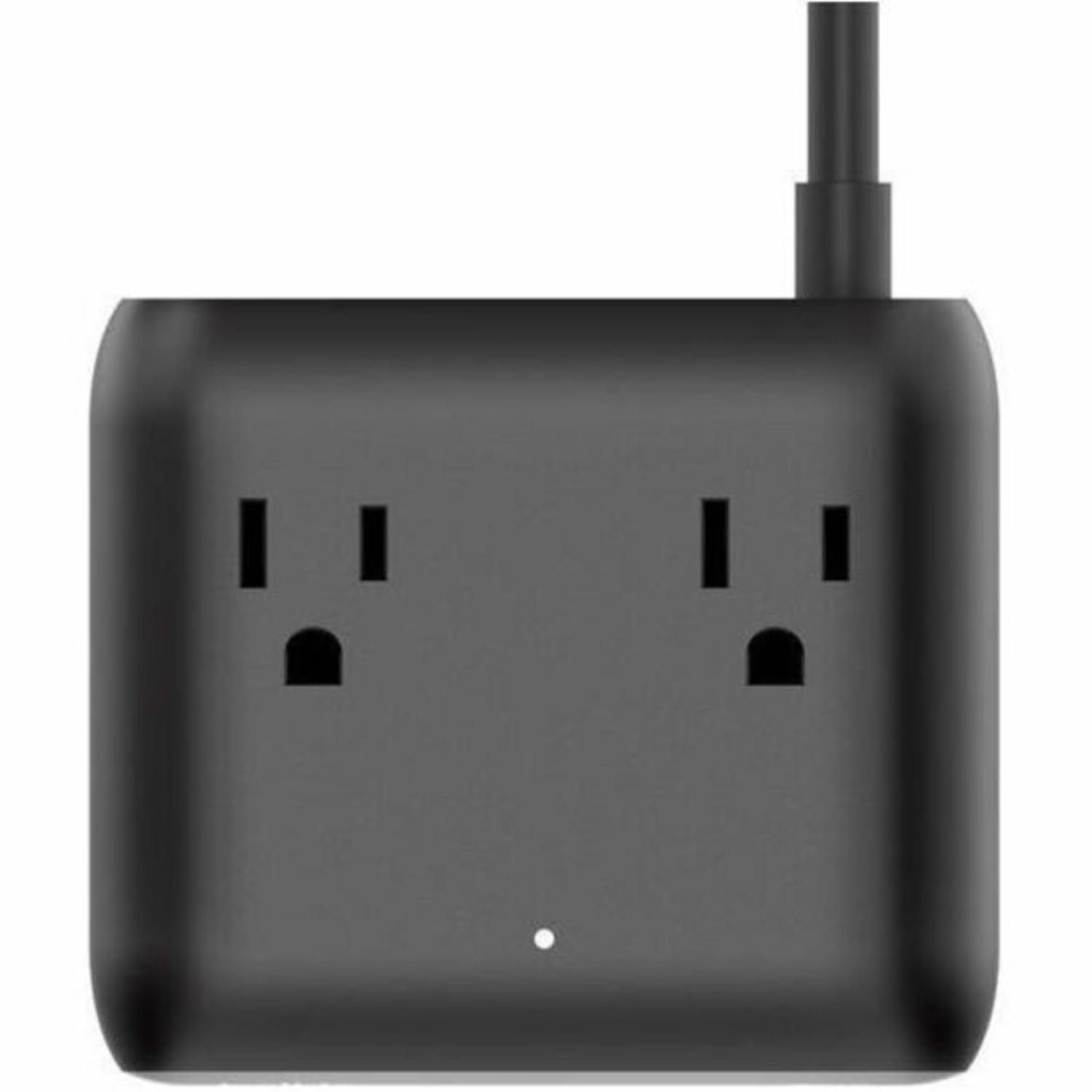 Belkin 3-Outlet Charging Station w/ 2x USB-A & 2x USB-C Ports 70W, 5ft/1.5m Cord, Straight Plug, Black, SRZ001TT5 - Image 4