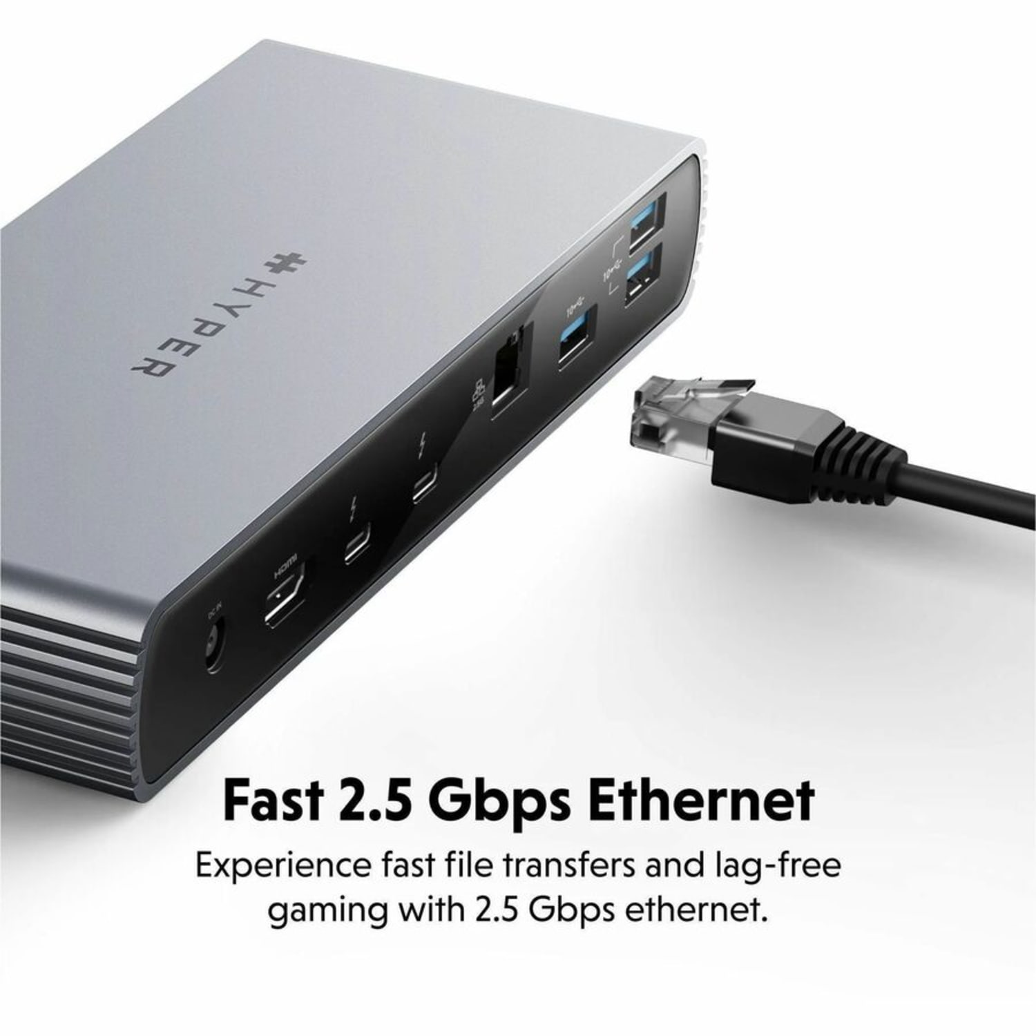 Targus HyperDrive Thunderbolt 4 Docking Station, 2-15/16inH x 7-7/8inW x 1-1/4inD, Silver, HDTB4D-US - Image 4