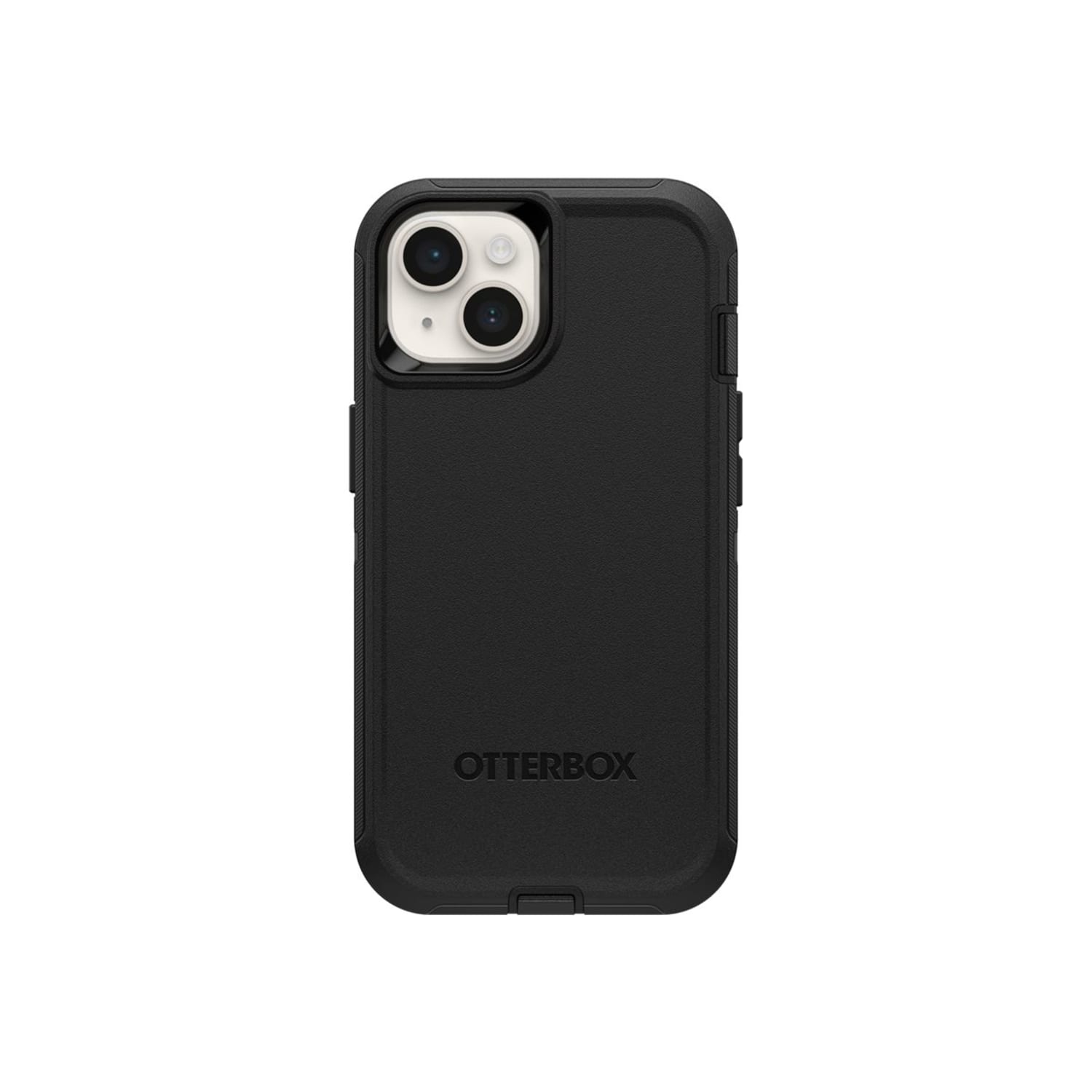OtterBox Defender Carrying Case (Holster) Apple iPhone 15 Plus, iPhone 14 Plus Smartphone - Black