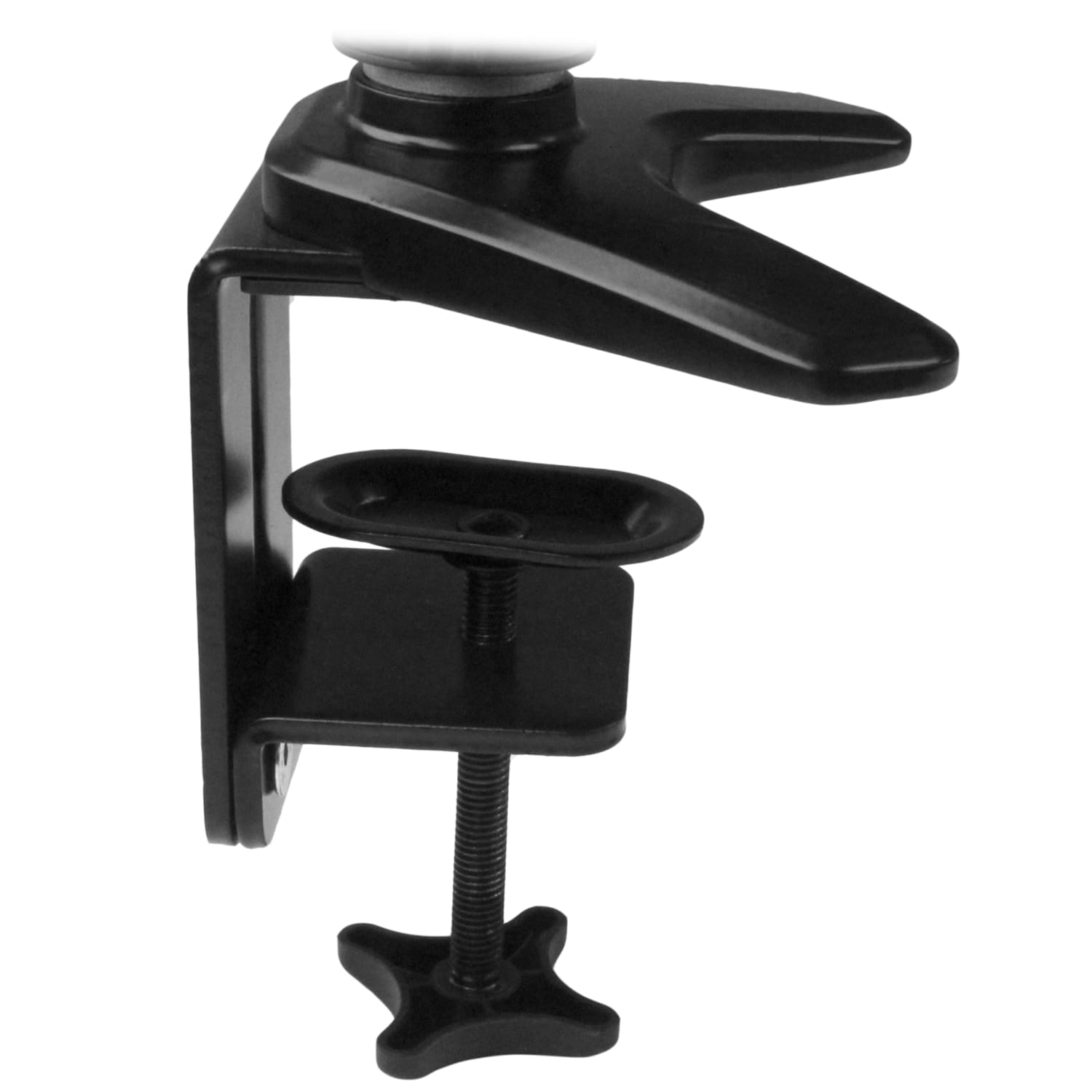 StarTech.com Laptop Monitor Stand - Computer Monitor Stand - Full Motion Articulating - VESA Mount Monitor Desk Mount - aluminum - black - screen size: 15in-27in - desk-mountable - Image 6