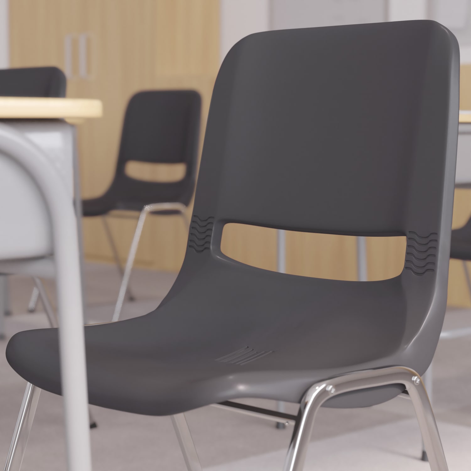 Flash Furniture HERCULES 880lb Capacity Ergonomic Shell Stack Chair GraySilver PopularChairscom Flash Furniture HERCULES 880 lb Capacity Ergonomic Shell Stack Chair GraySilver PopularChairscom