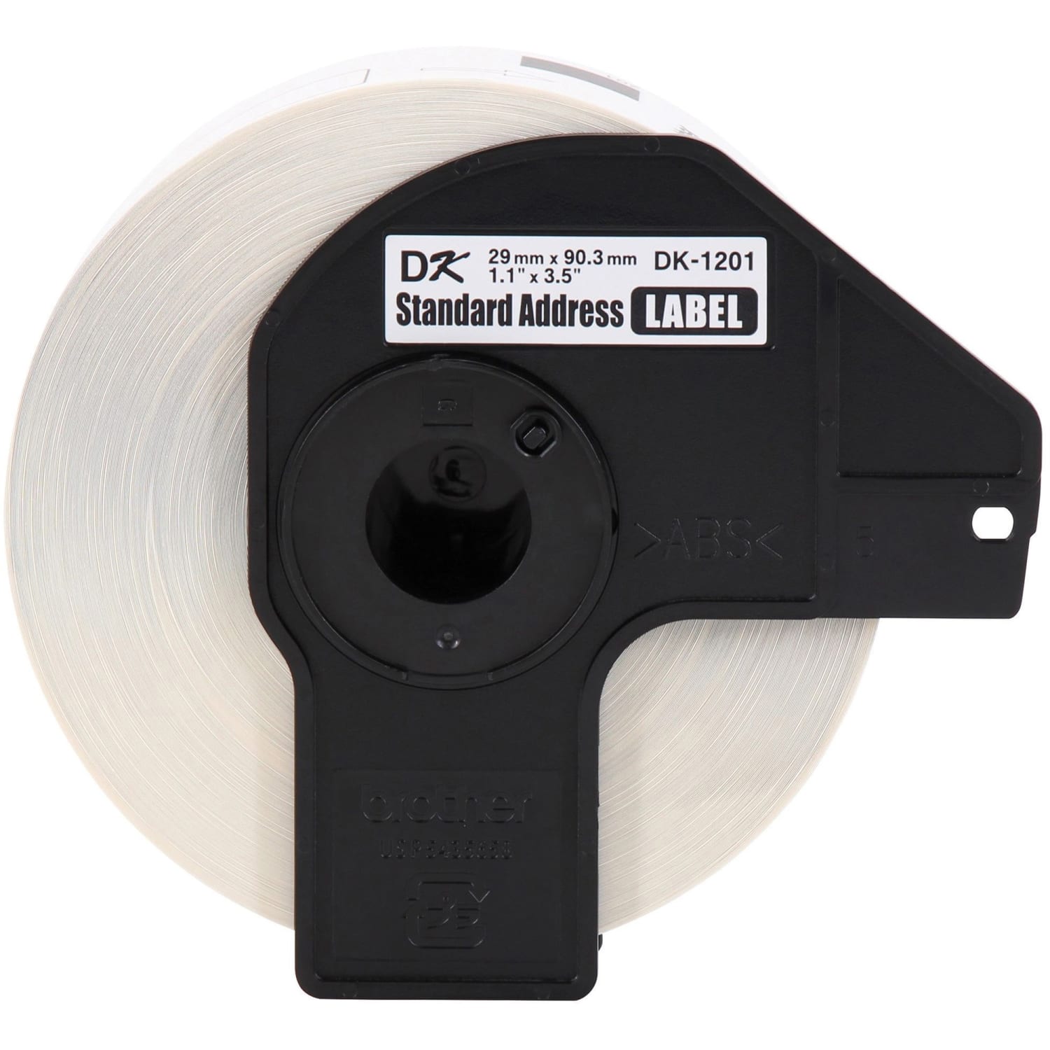 Brother DK-1201 Standard Address Labels, DK1201, 3 1/2in x 1 1/2in, White, Pack Of 400 - Image 4
