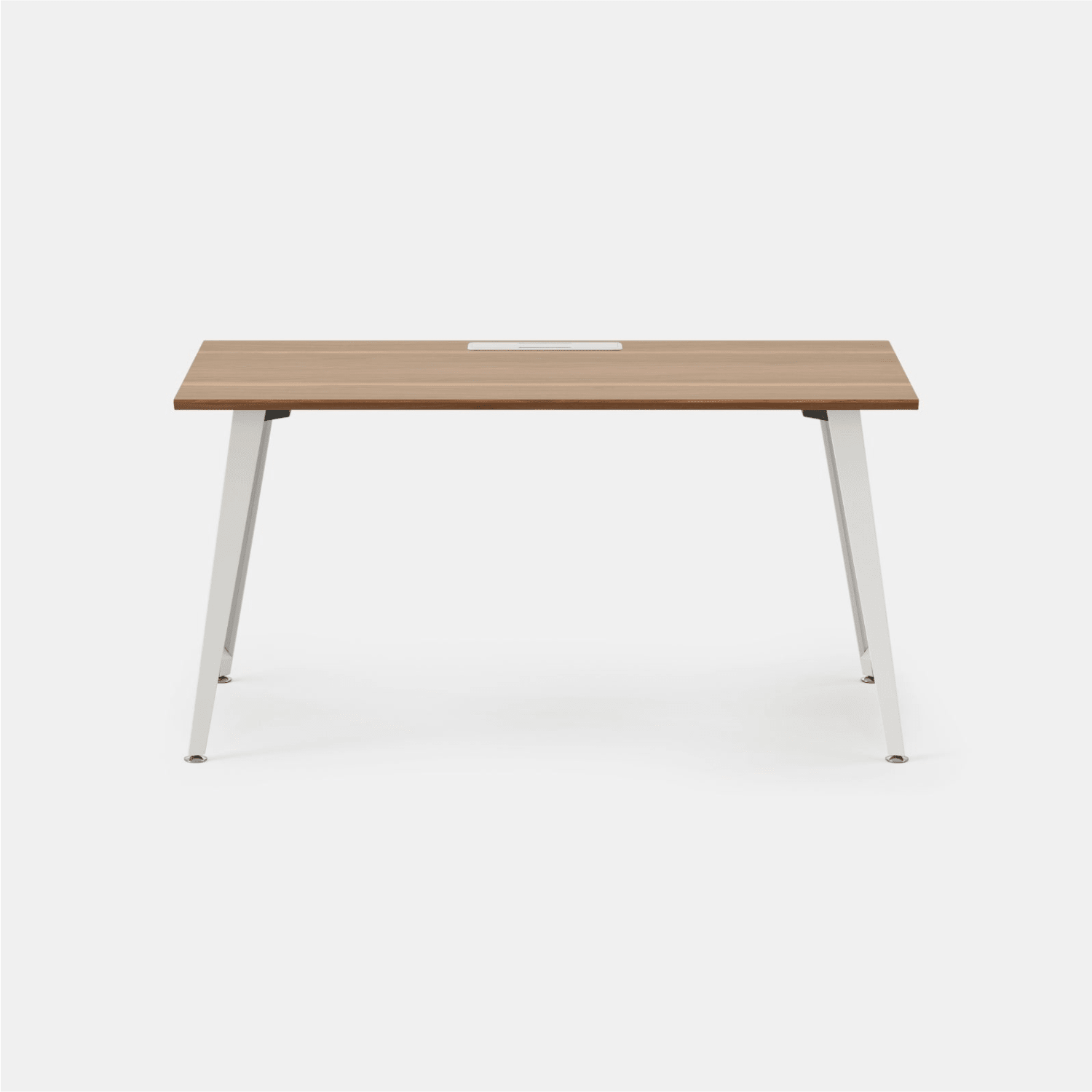 Branch Furniture Office Desk, 60in x 30in, Walnut/White - Image 3
